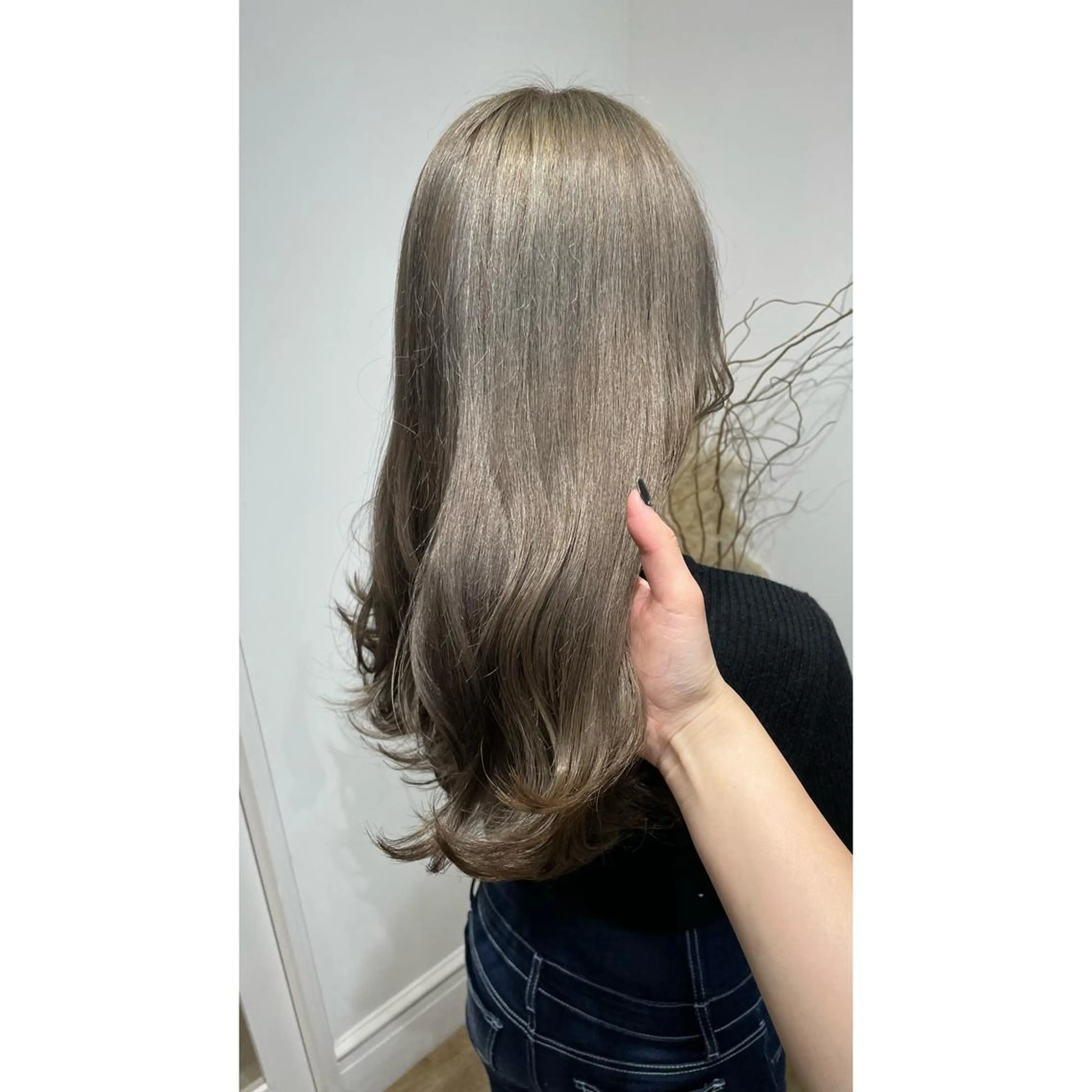 ロング カラー ヘアカラー トリートメント 梅田/髪質改善カラー ❄︎ mikiのヘアスタイル