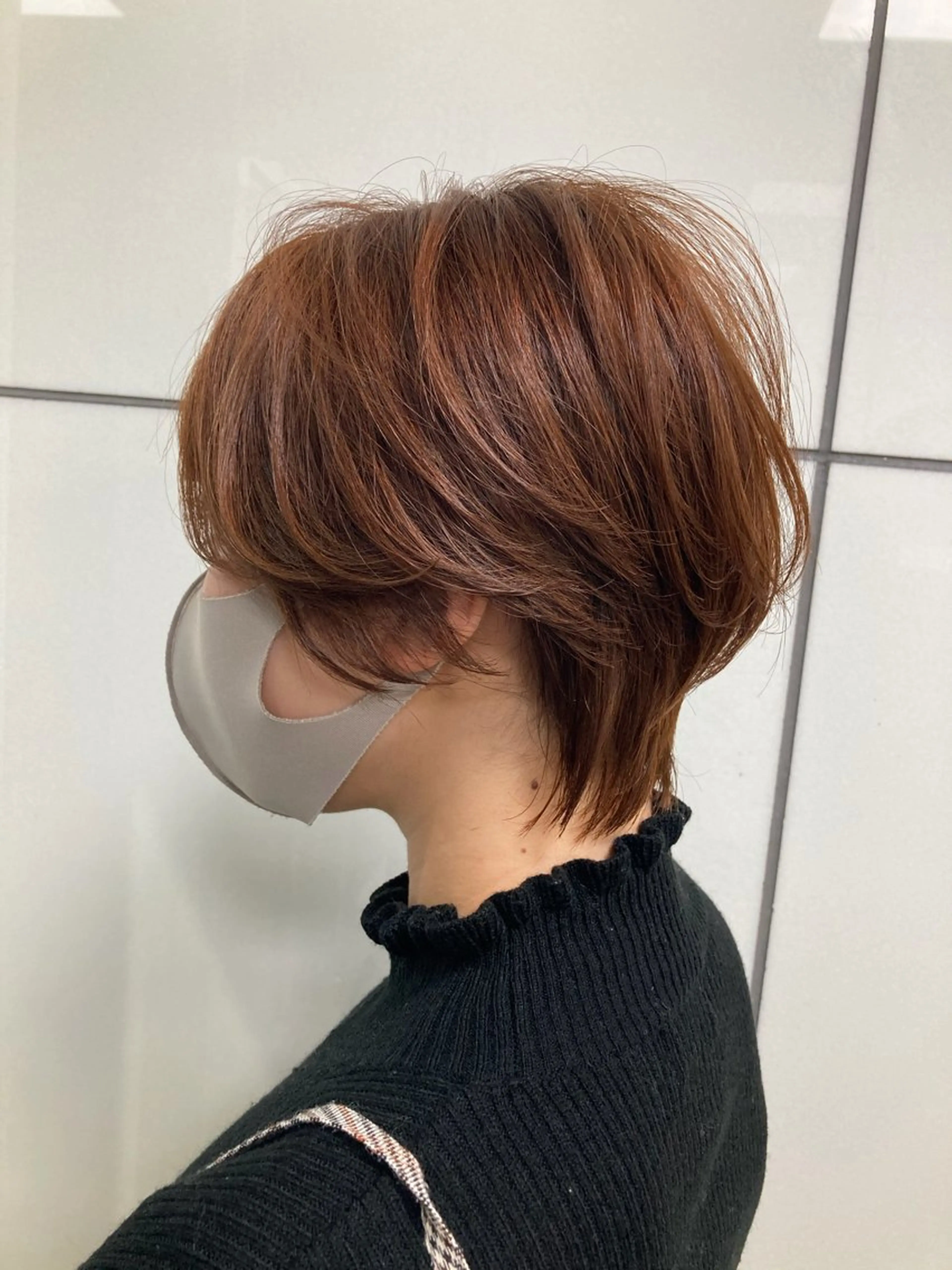 ショート CHAINON西梅田所属・縮毛矯正🫧髪質改善 高原瑞輝のヘアスタイル