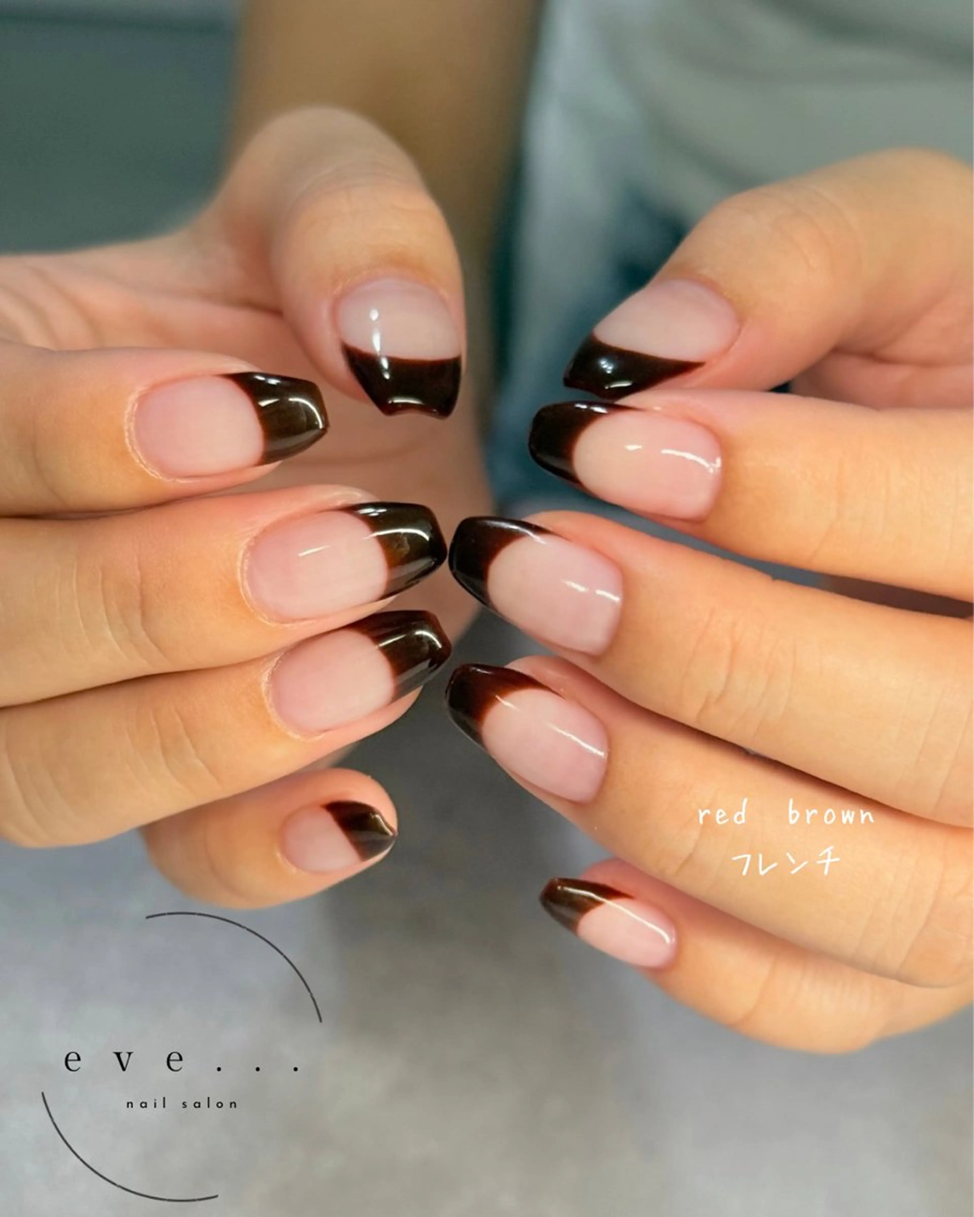ネイル フレンチネイル ハンドネイル nail salon eve...のネイルデザイン