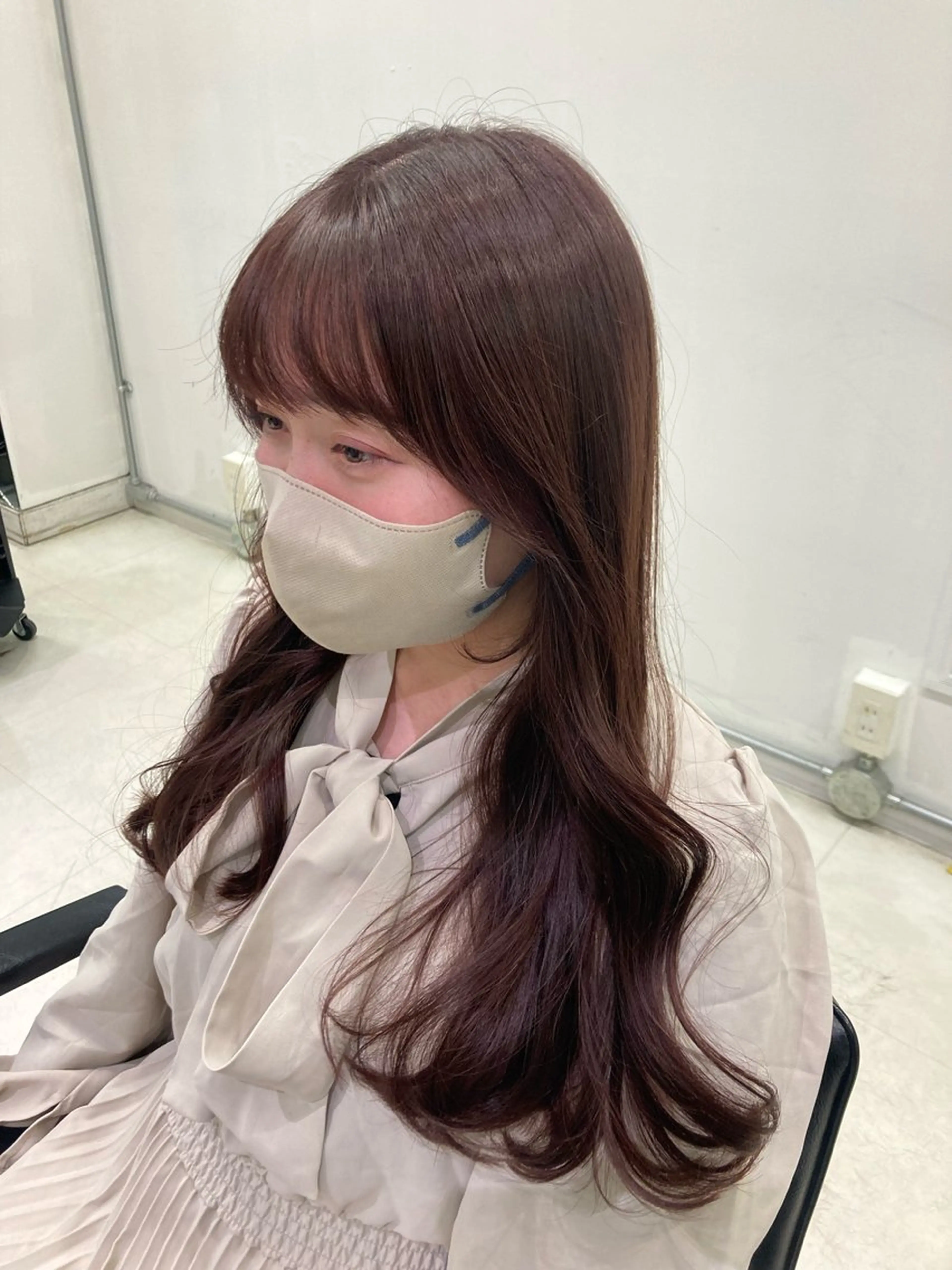 カラー カット ヘアカラー トリートメント 💖ブリーチなし透明 感💖ASAHIのヘアスタイル