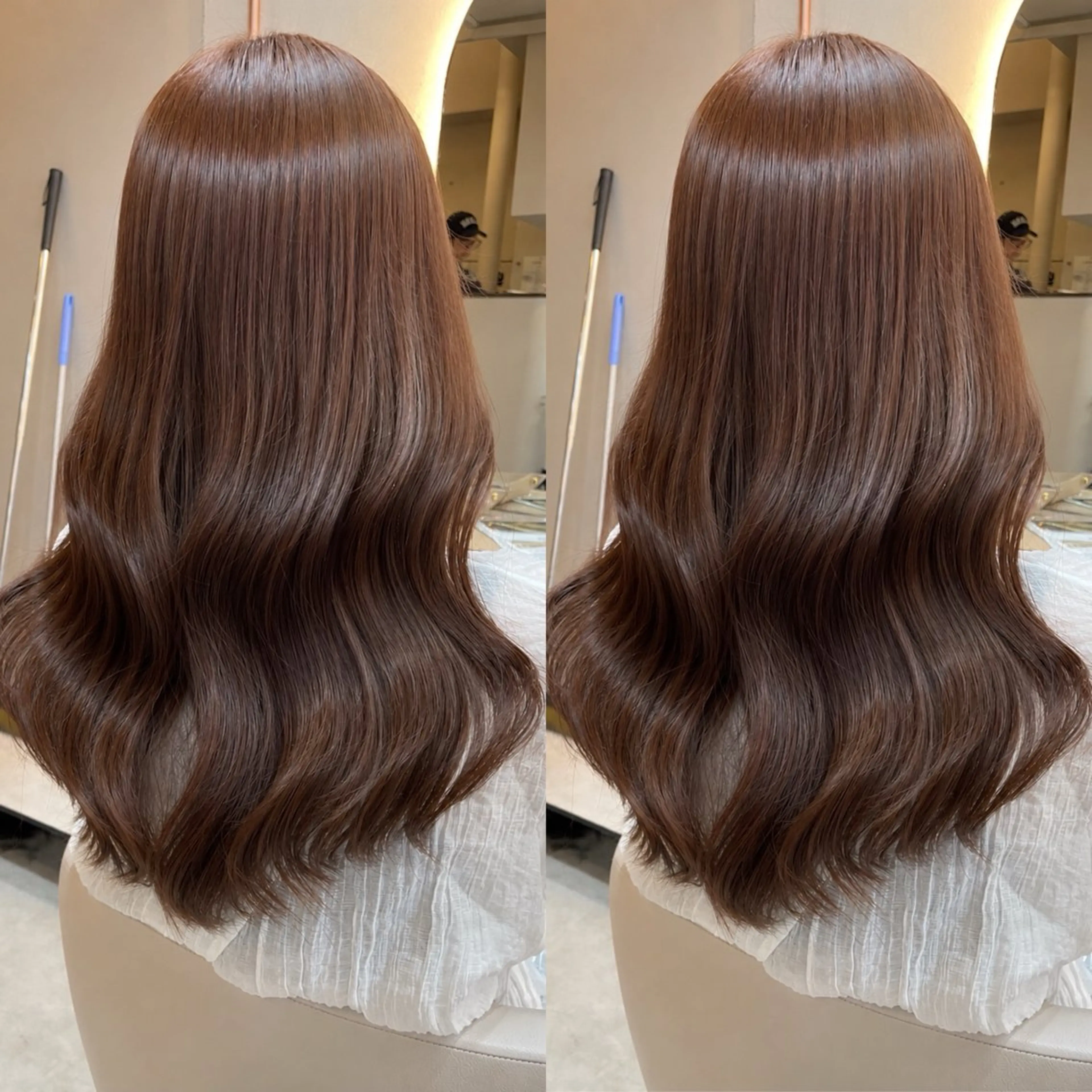 【🌺夏こそ暖色カラー🌺】カット➕カラー➕1stepトリートメント🧴‎◌𓈒𓐍の写真