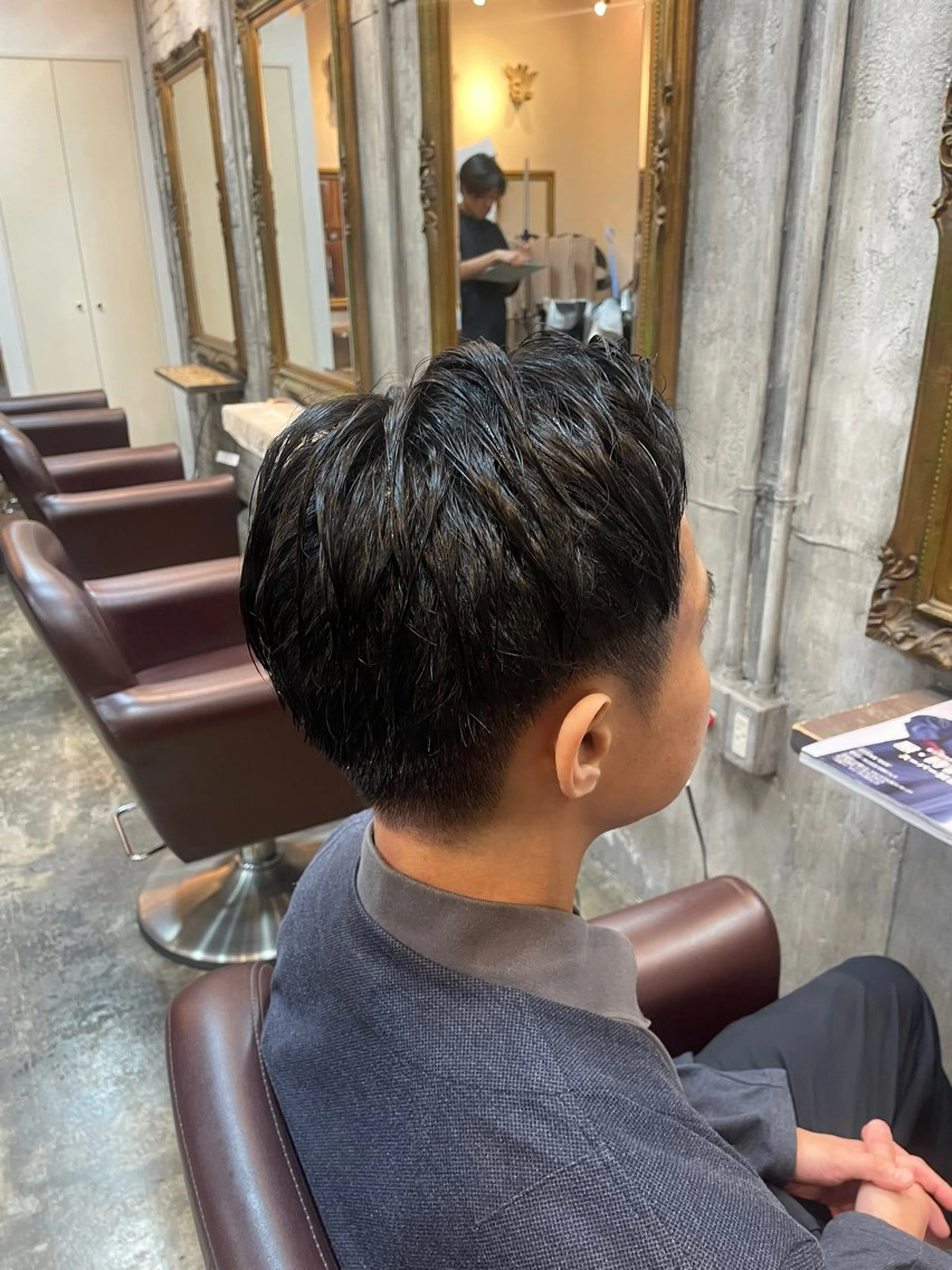 メンズ 梅本 春菜のヘアスタイル