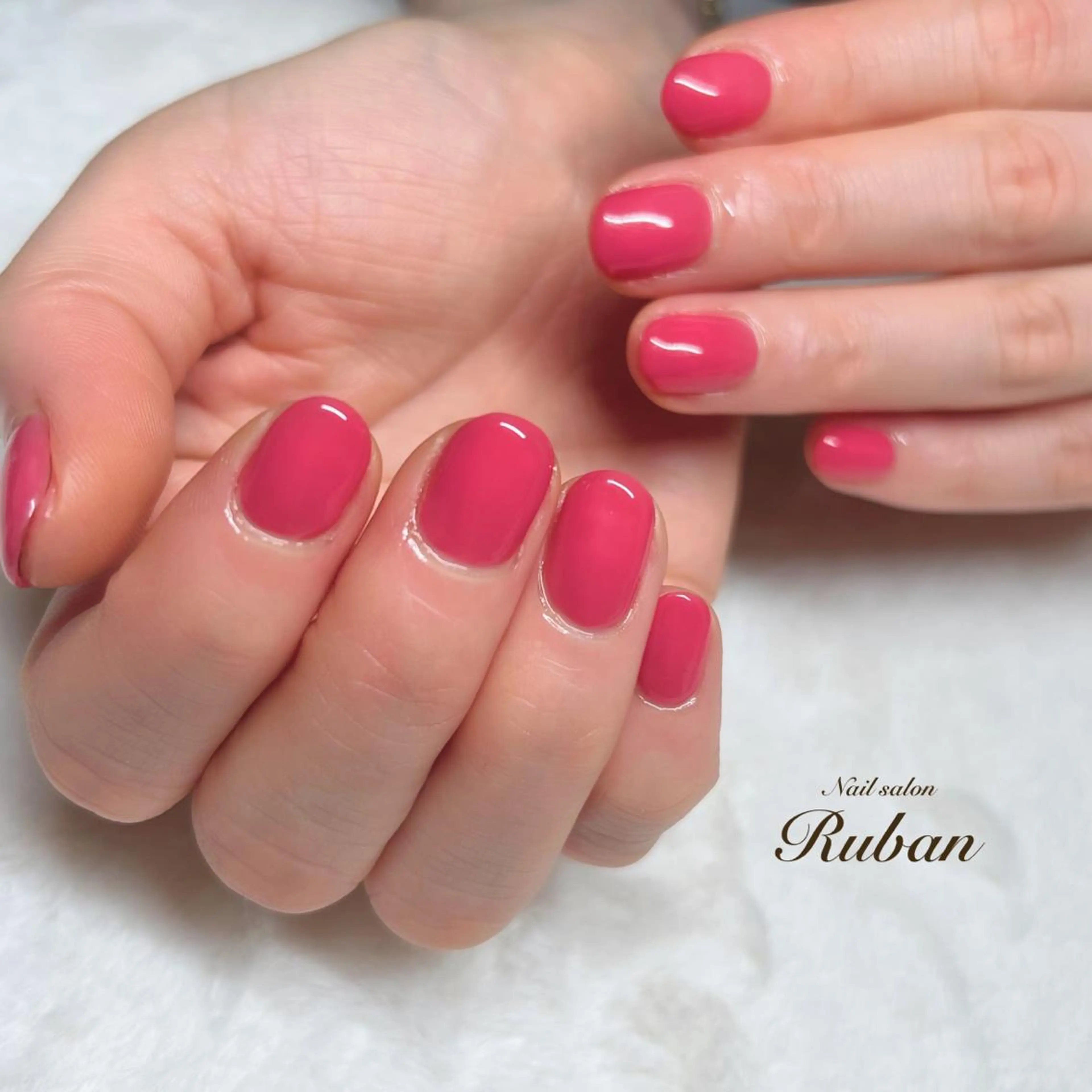 ネイル ワンカラーネイル シンプルネイル Nail salon Rubanのネイルデザイン