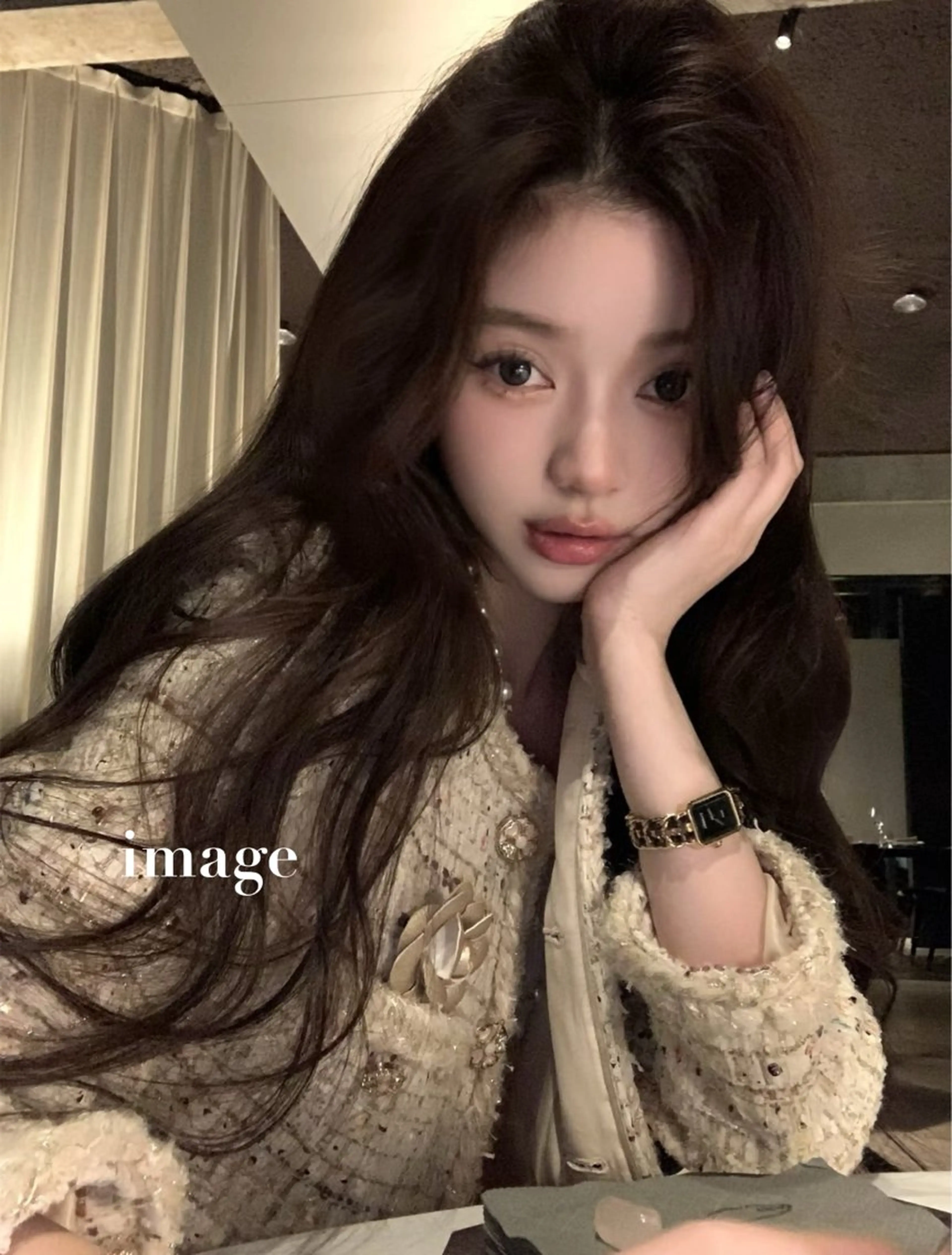 ロング ヘアカラー 韓国ワンホン透明感 カラー✨🖤ここあのヘアスタイル