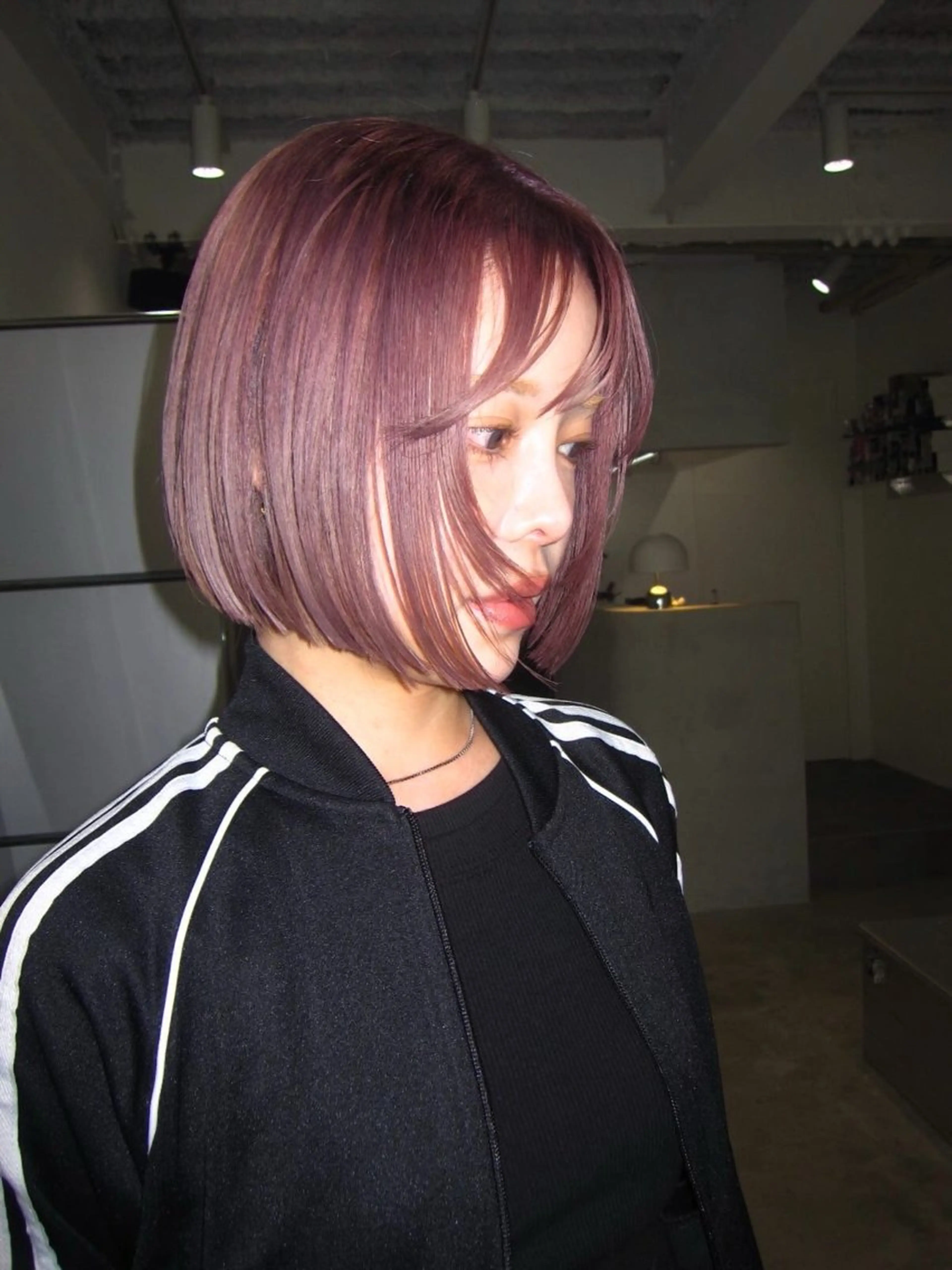 ミディアム ヘアカラー トリートメント トレンド/天神大名 カラー特化/レイヤーのヘアスタイル