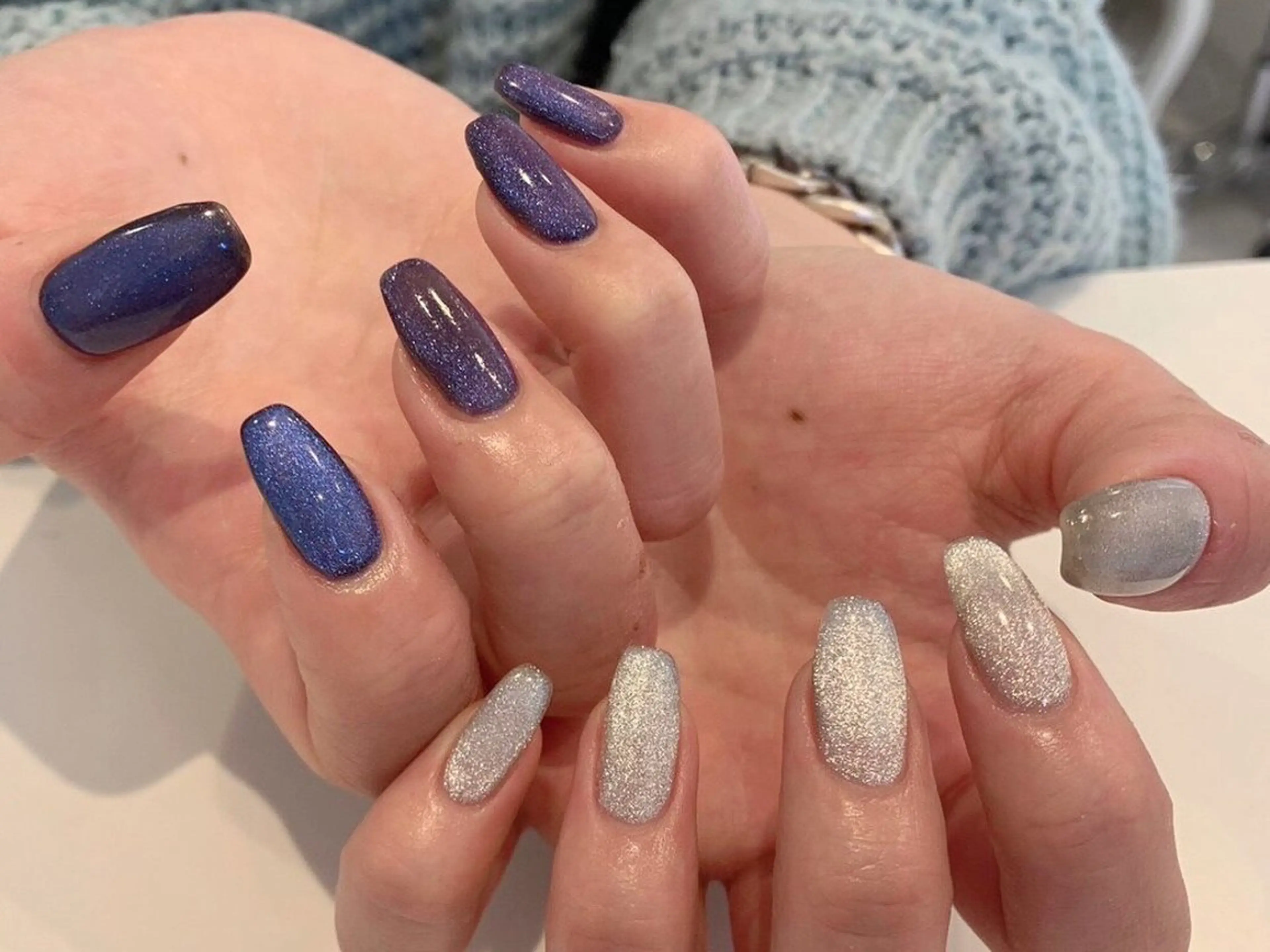 ラメグラデーション💅オフ込み💅✨️の写真