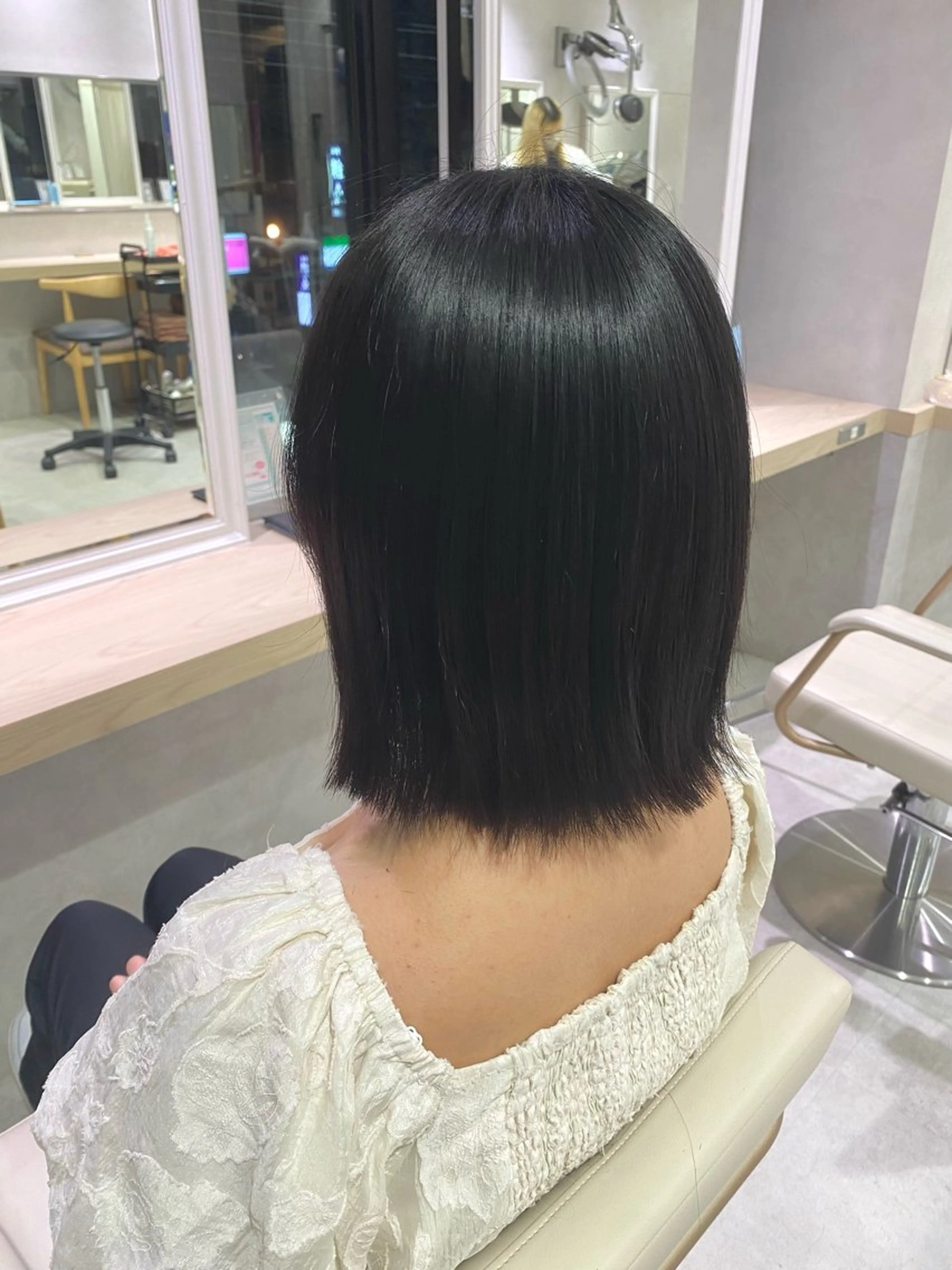 ミディアム 川尻 未来のヘアスタイル