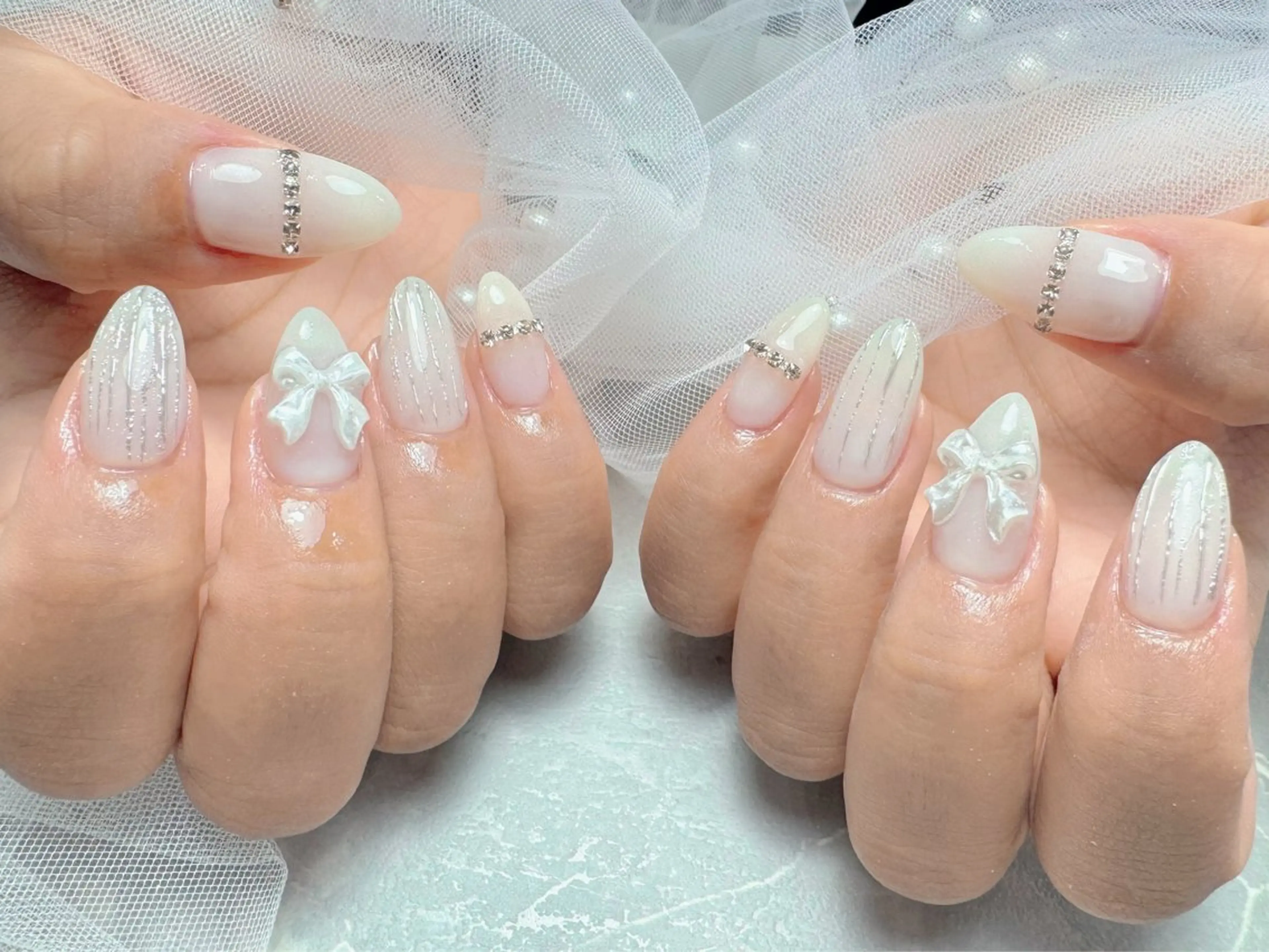 ネイル マジック ミラーのネイルデザイン