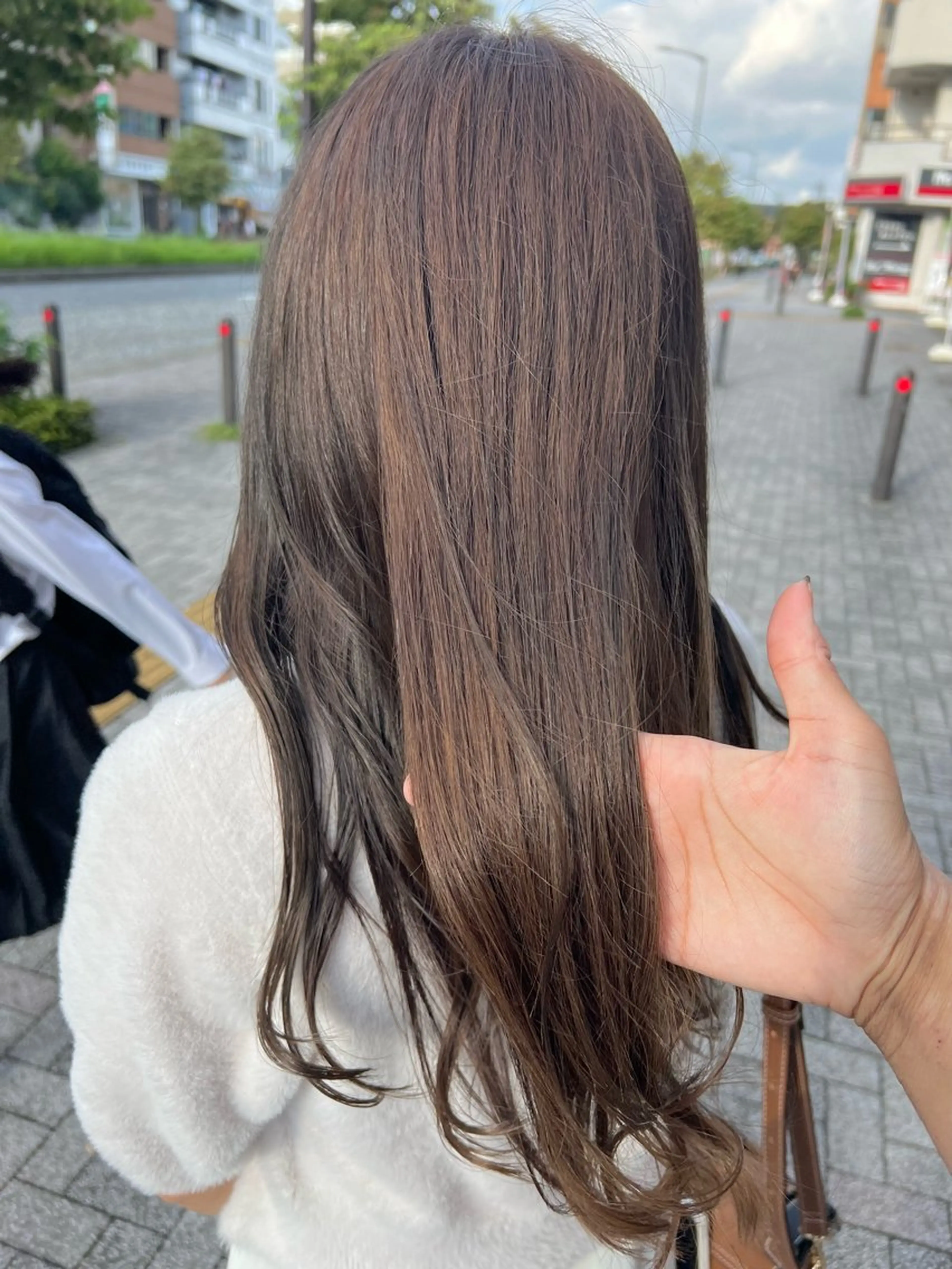 カラー アッシュ 透明感カラー ＊カラー・パーマ＊ 植松彩音のヘアスタイル