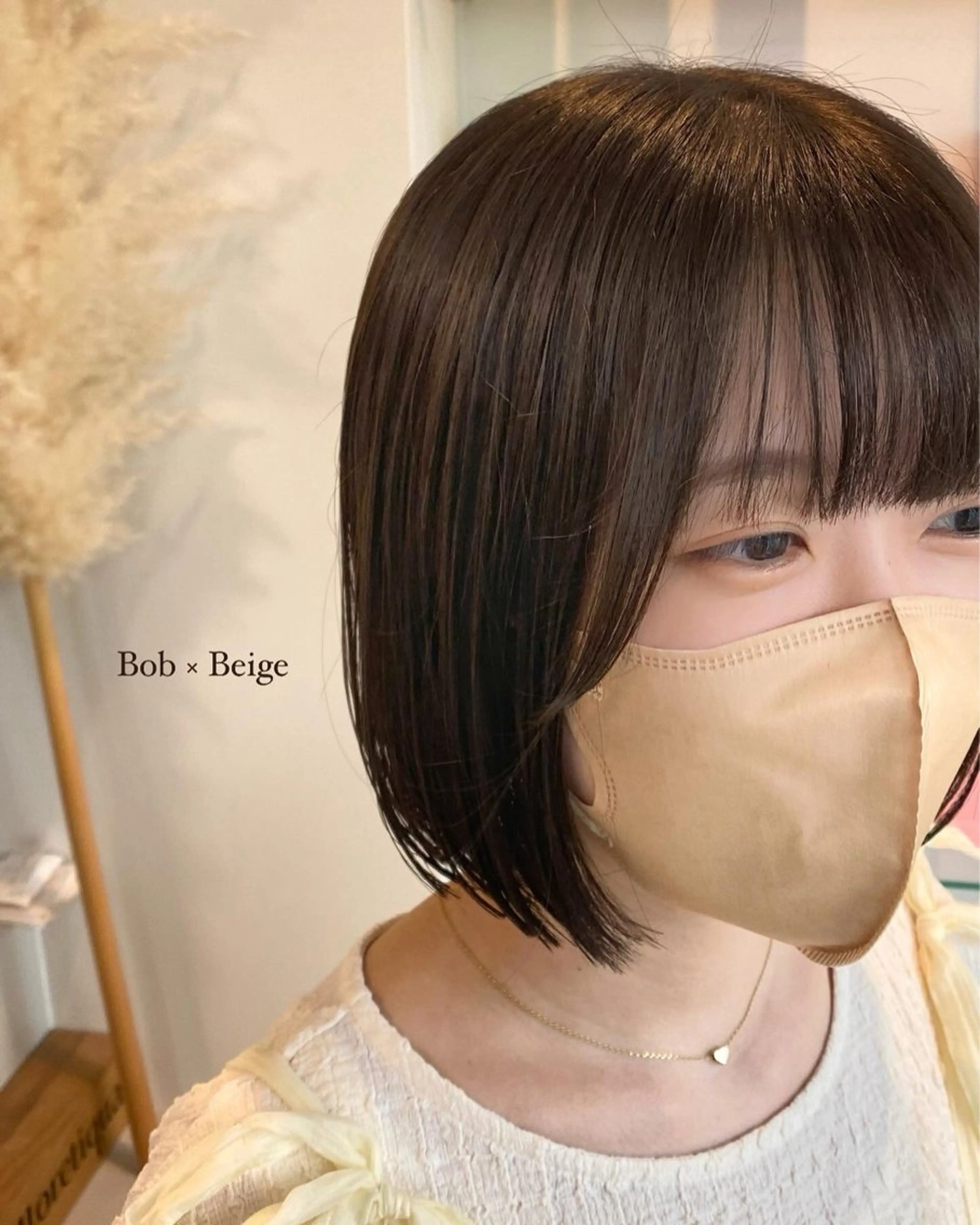 ショート カラー カット ヘアカラー トリートメント aimee 北垣 愛夏のヘアスタイル