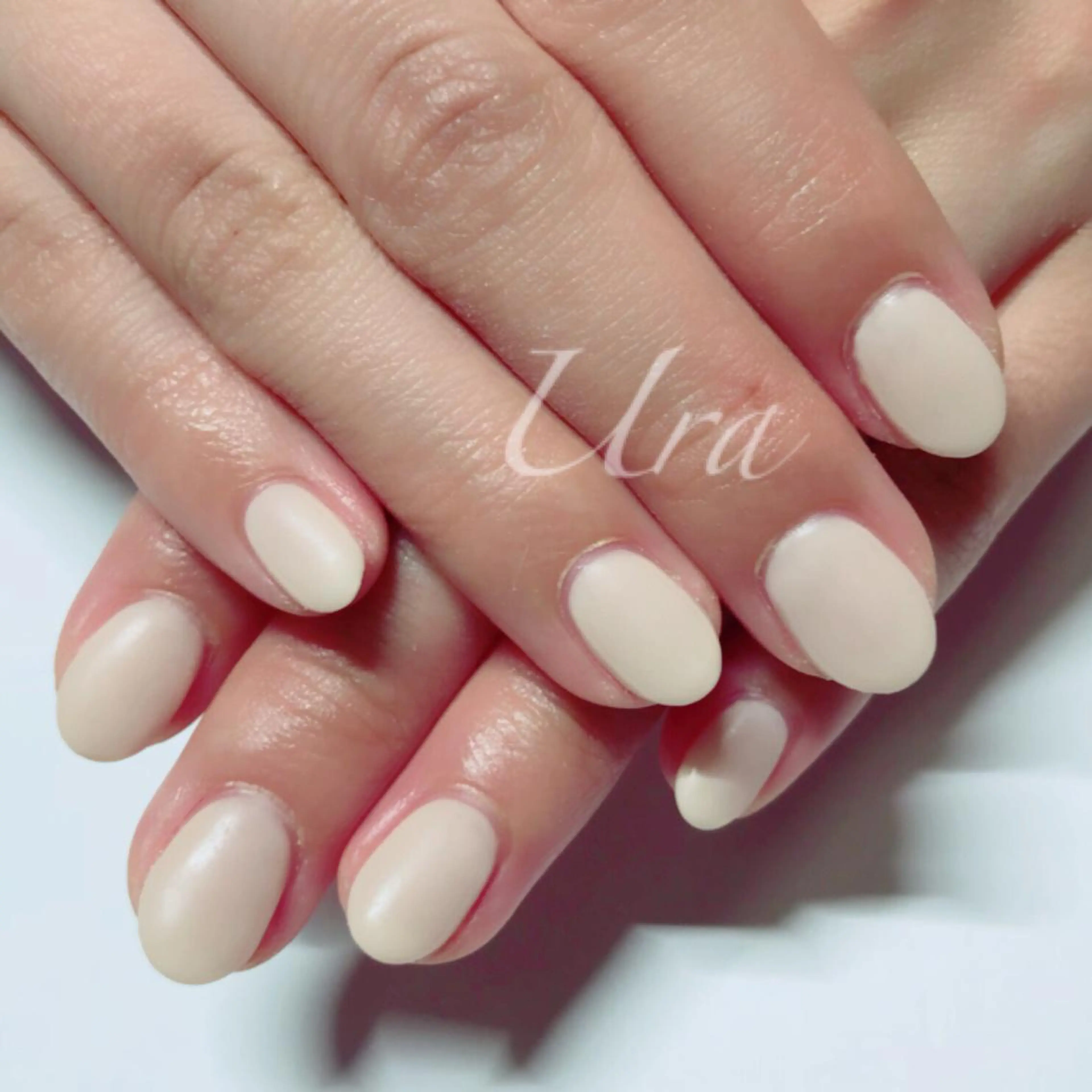 ネイル マットネイル シンプルネイル 冬ネイル UrakoNail 《nail》のネイルデザイン