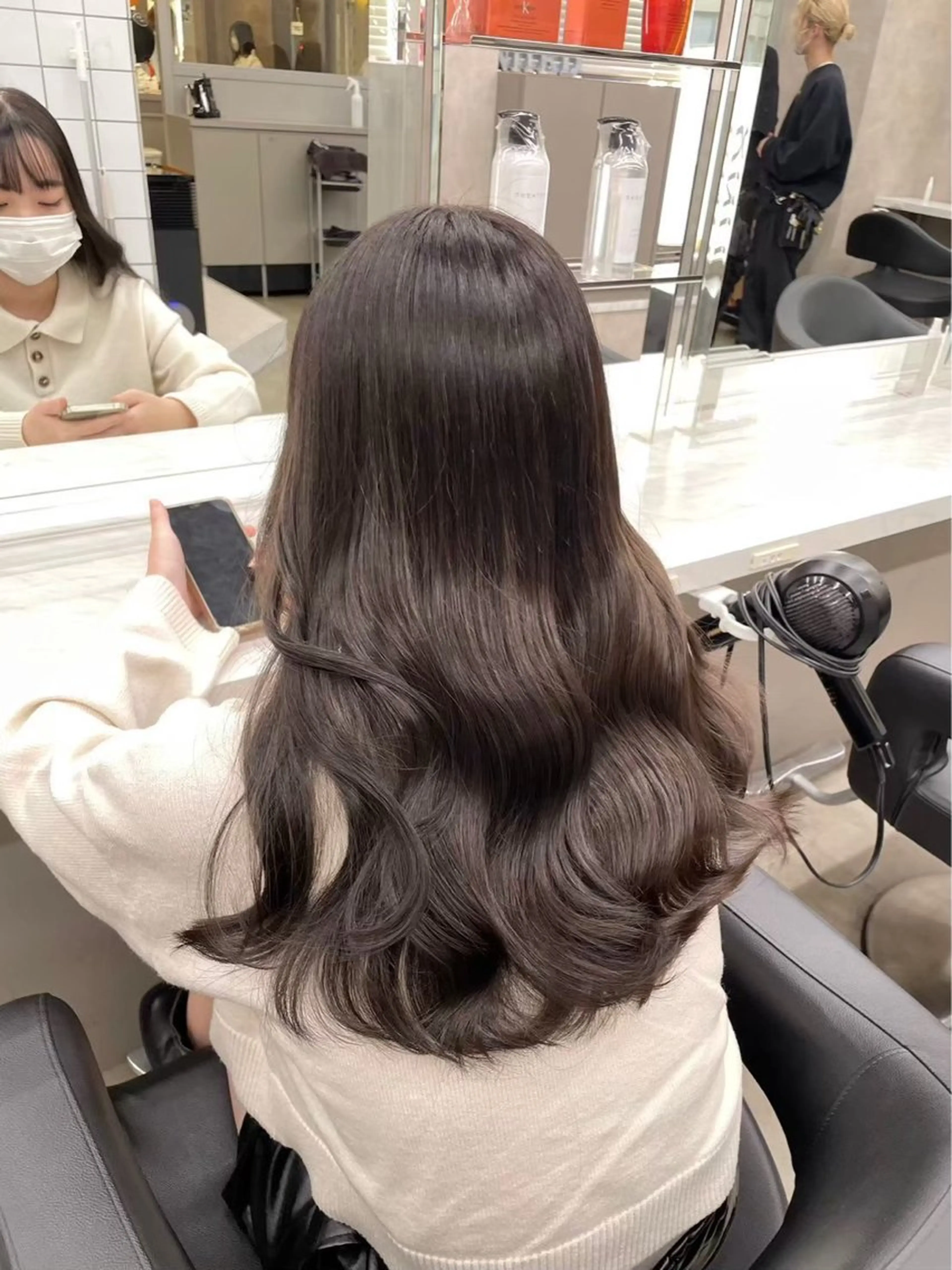 ロング カラー 🤍透明感推しカラー 🤍yui‪💞✨のヘアスタイル