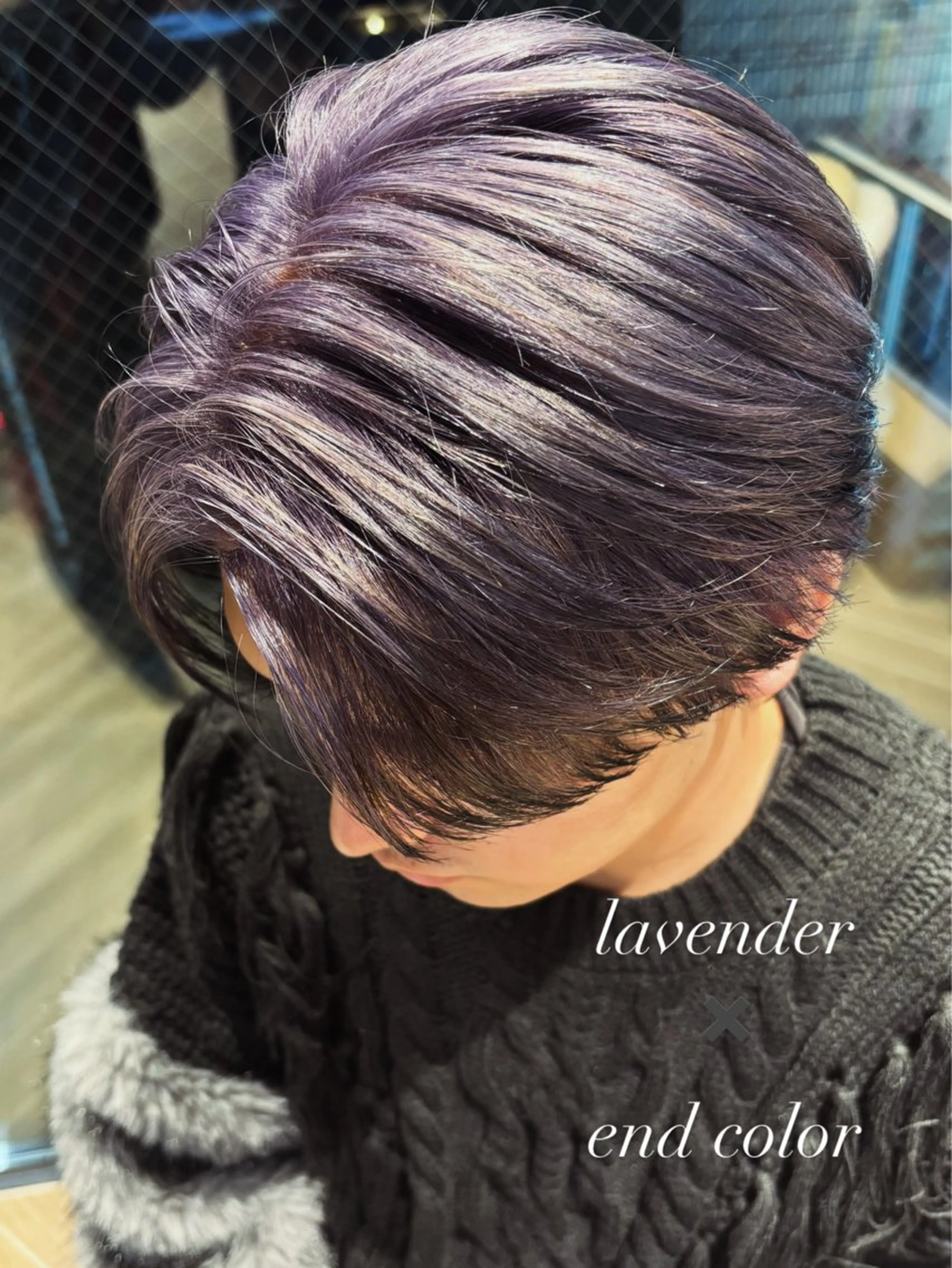 カラー メンズ カット ヘアカラー トリートメント backstage青山店所属・山中 あるのヘアスタイル