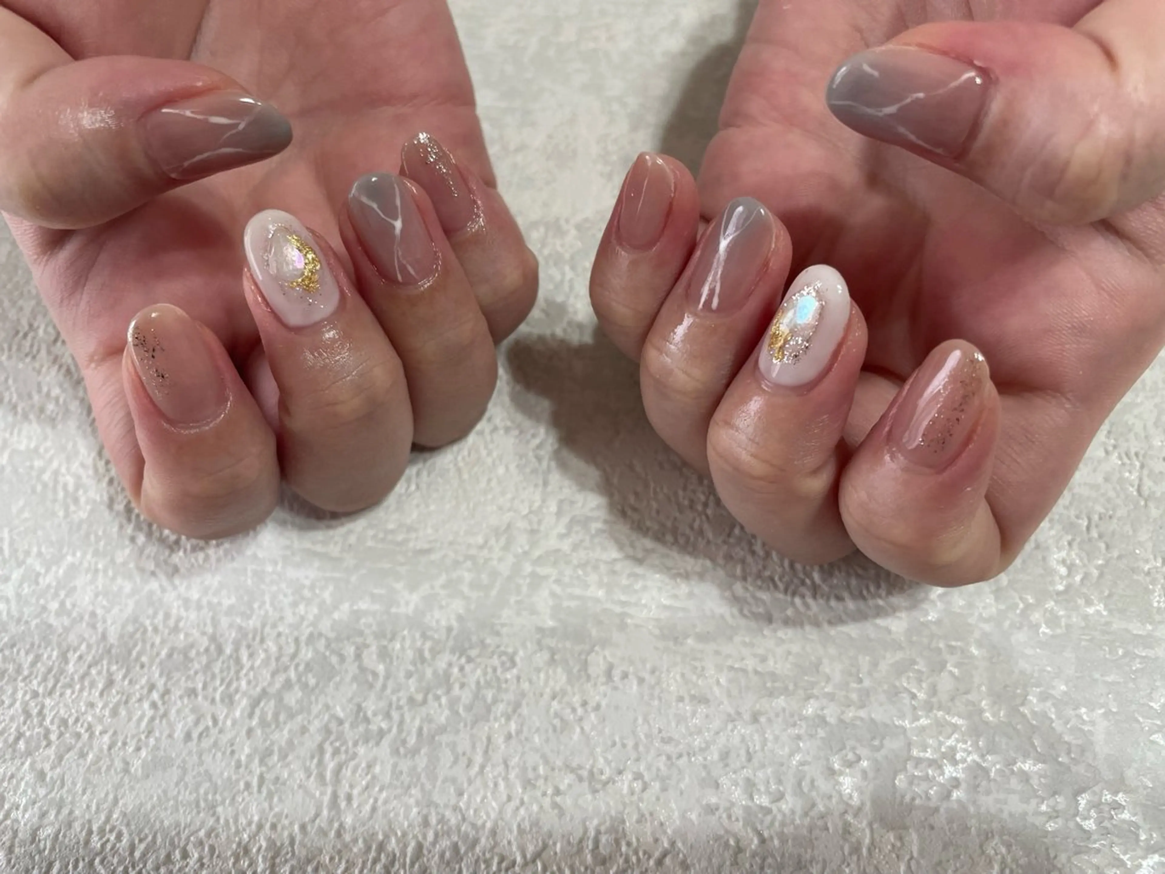 ネイル ジェルネイル メンズネイル パラジェル 春ネイル ワンホンネイル ハンドネイル kikinail 溝の口のネイルデザイン