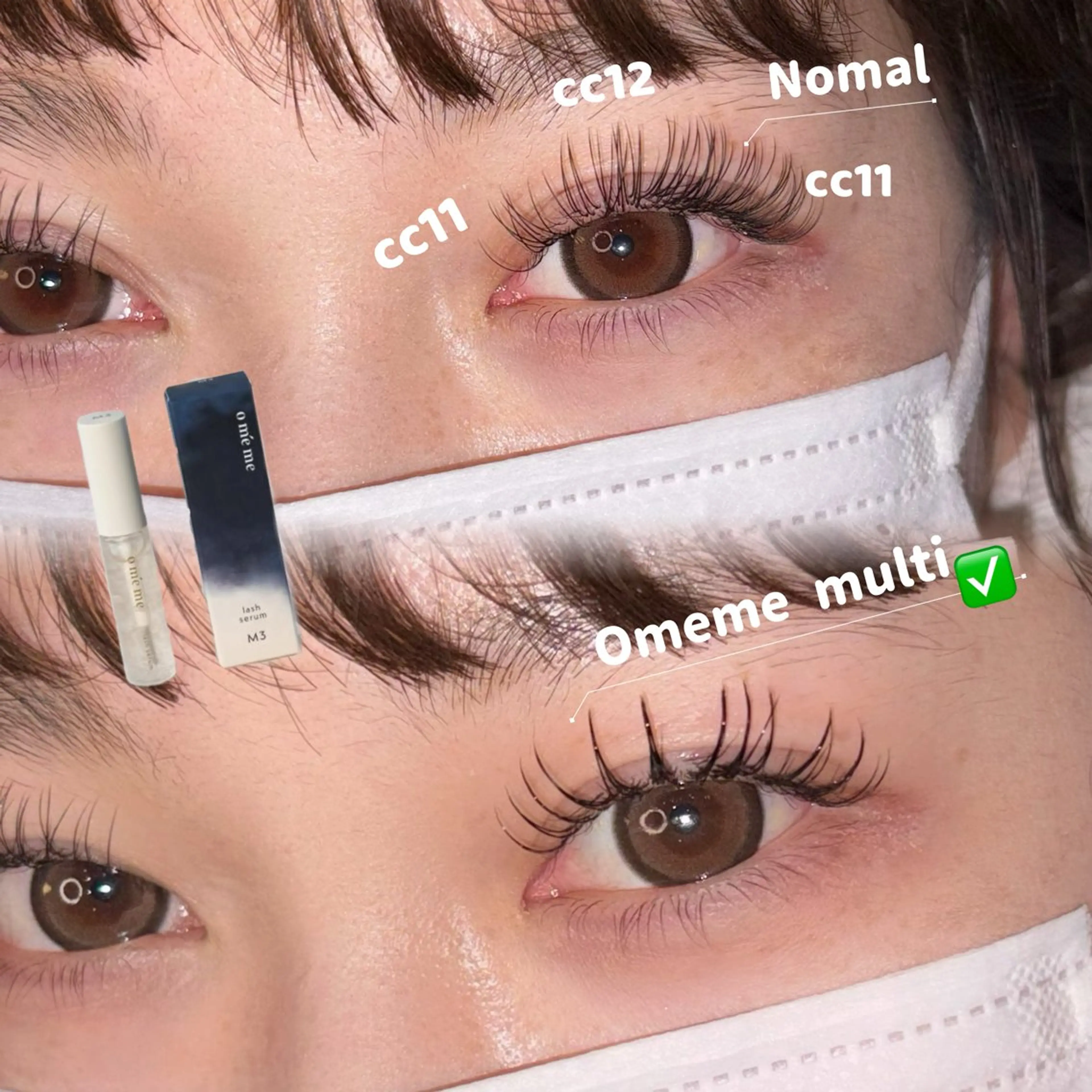 マツエク・マツパ 束感まつ毛 フラットラッシュ 韓国風マツエク まつげパーマ NORAアイラッシュ 🩵NANAKOのマツエク・マツパデザイン