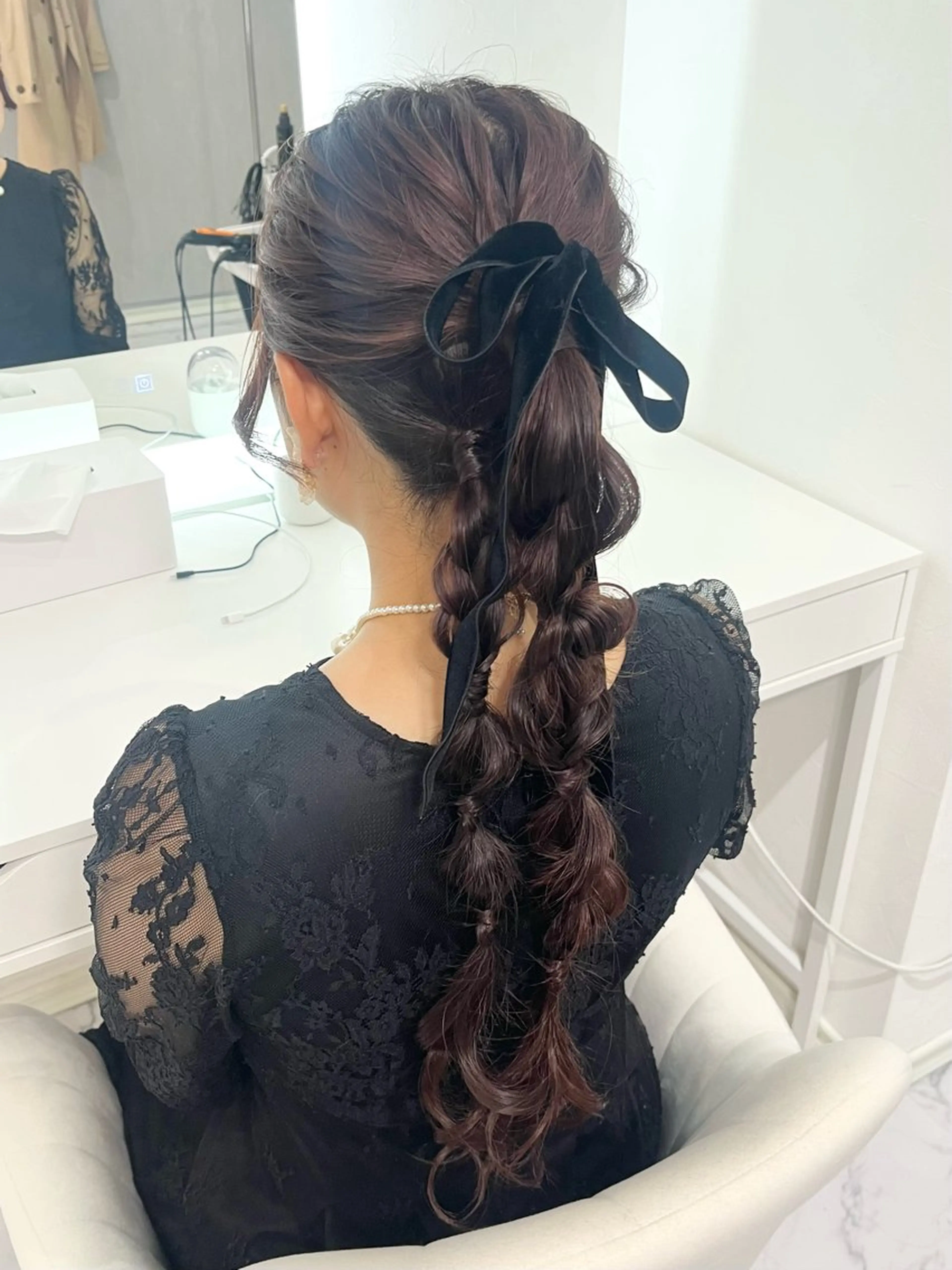 ロング ヘアアレンジ ヘアセット専門店hair make salon R所属・ヘアセット専門店 Rのヘアスタイル