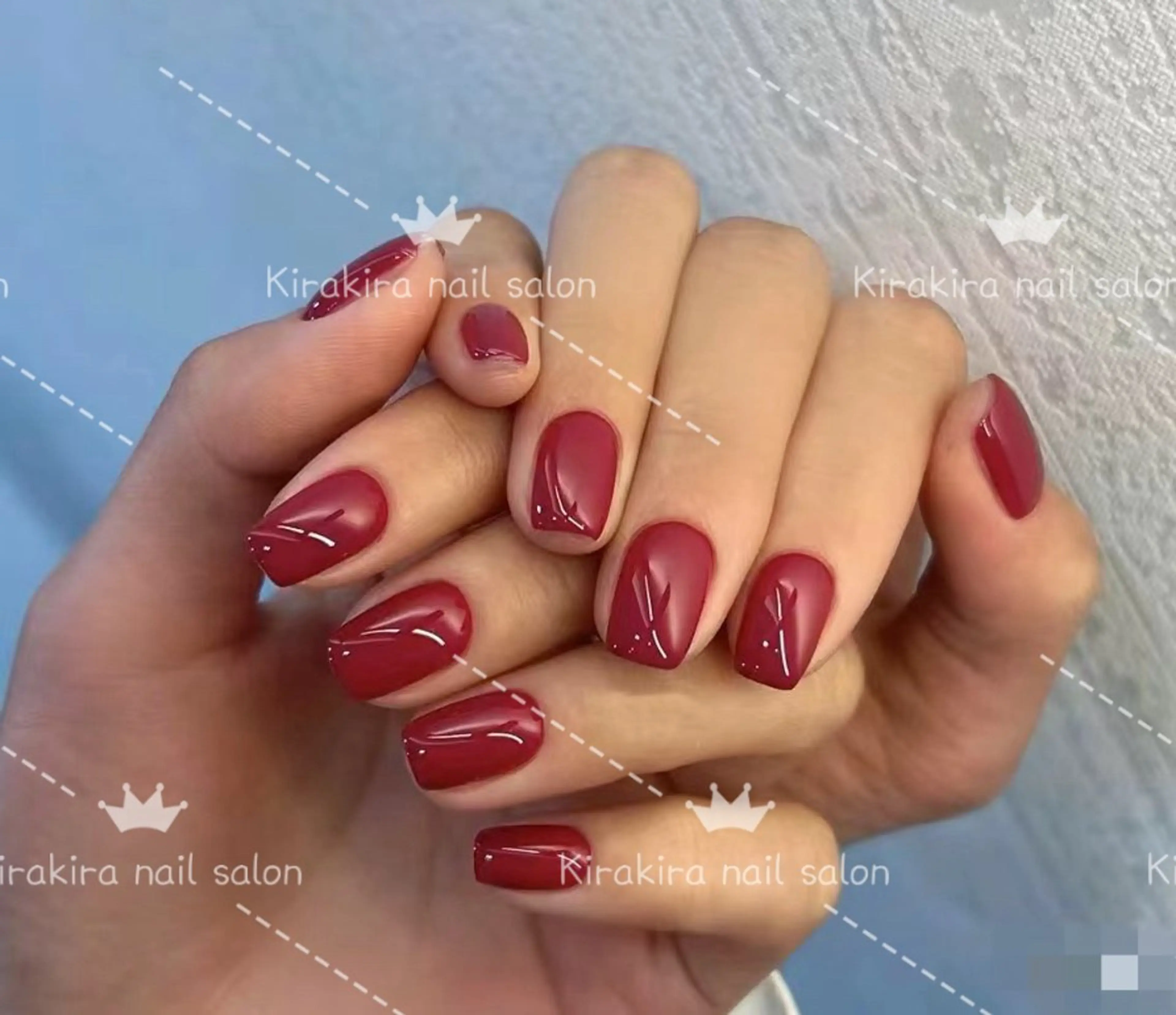 ネイル ワンカラーネイル Kirakira Nail salonのネイルデザイン
