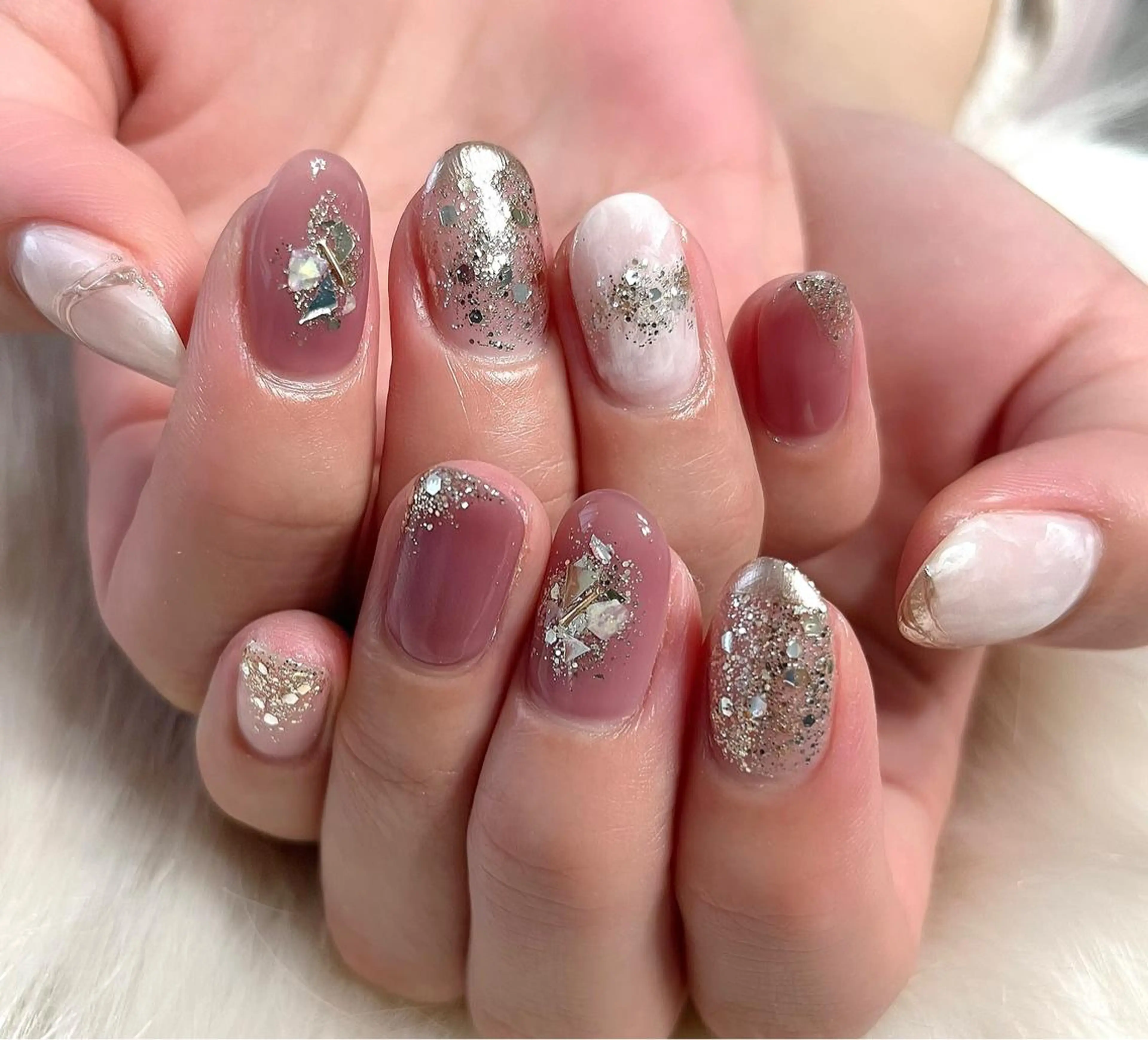 ネイル アートネイル ニュアンスネイル Nail Salon Momoのネイルデザイン