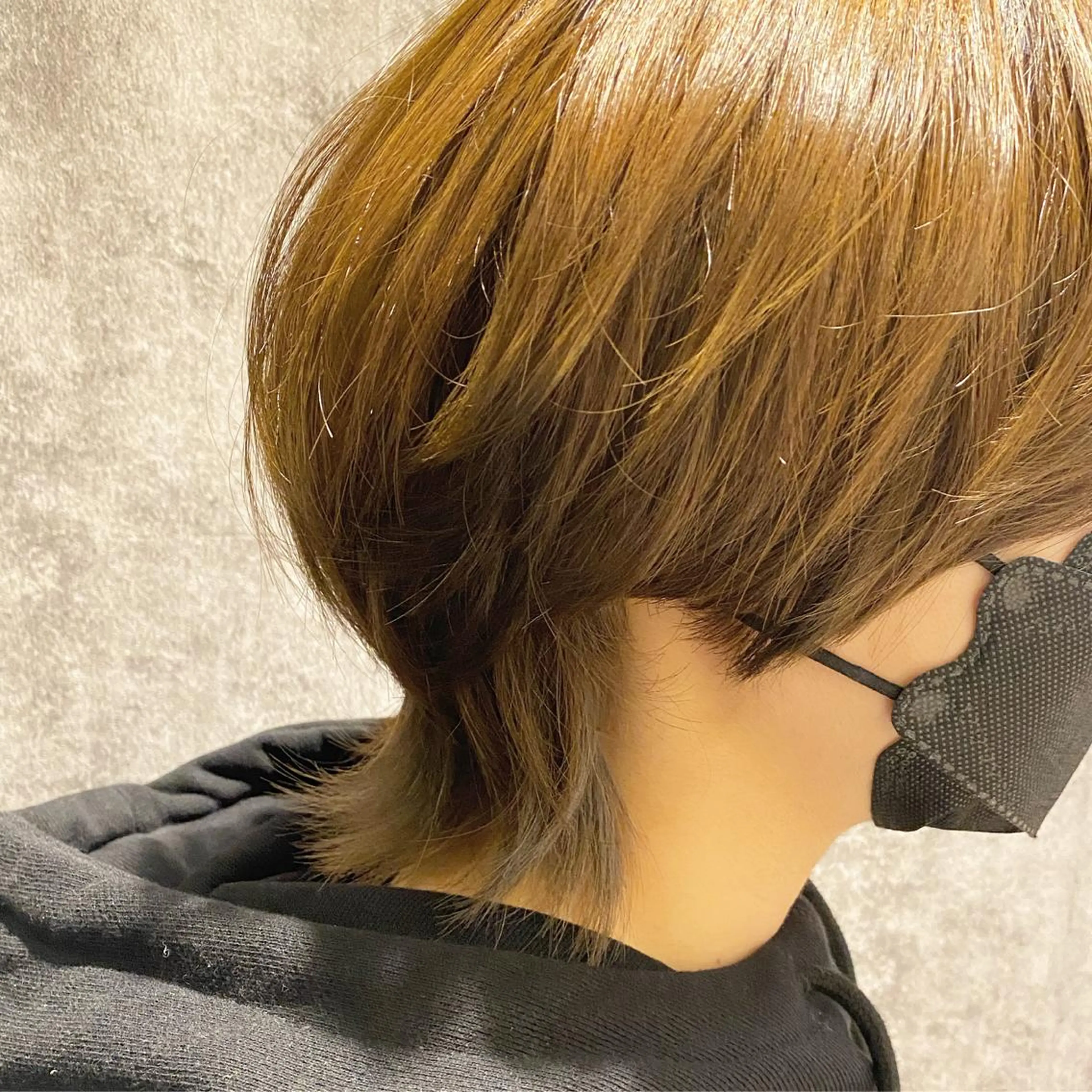 ミディアム ウルフカット 韓国トレンドヘア しゅーやのヘアスタイル