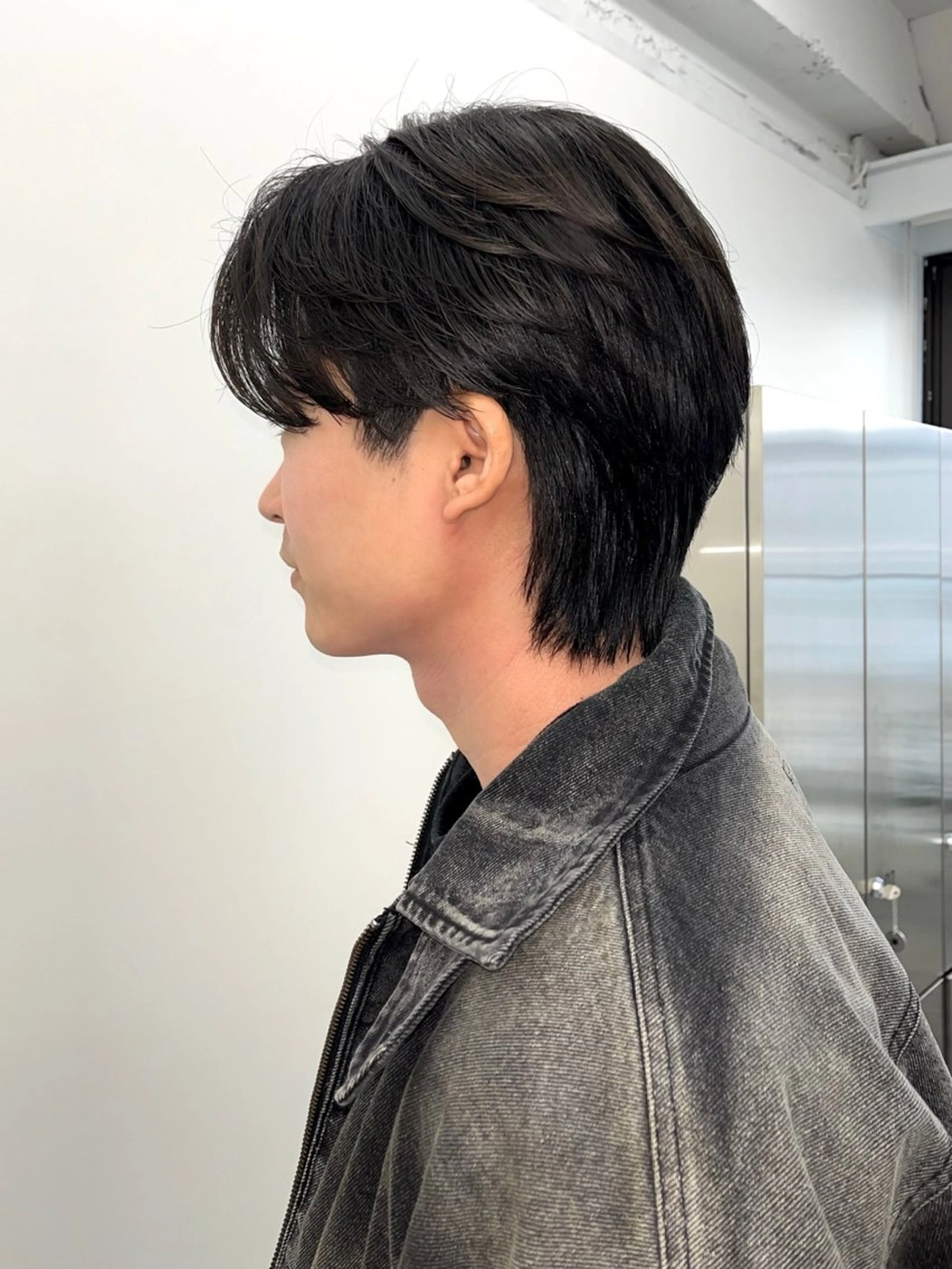 メンズ カット トリートメント kosoraレイヤー ハイトーン/デザインのヘアスタイル