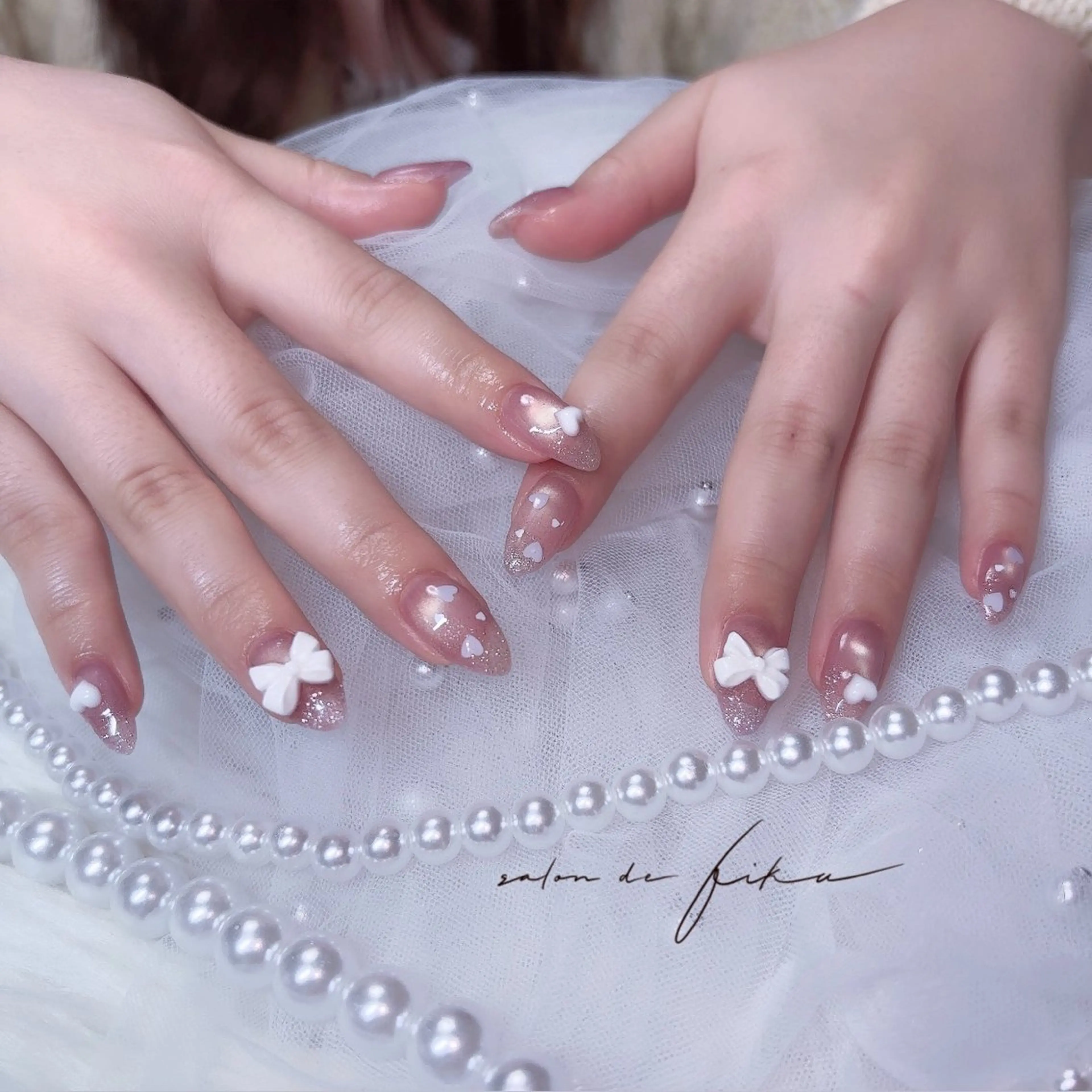 ネイル バレンタイン ハンドネイル ayano 【パラジェル取扱店】のネイルデザイン