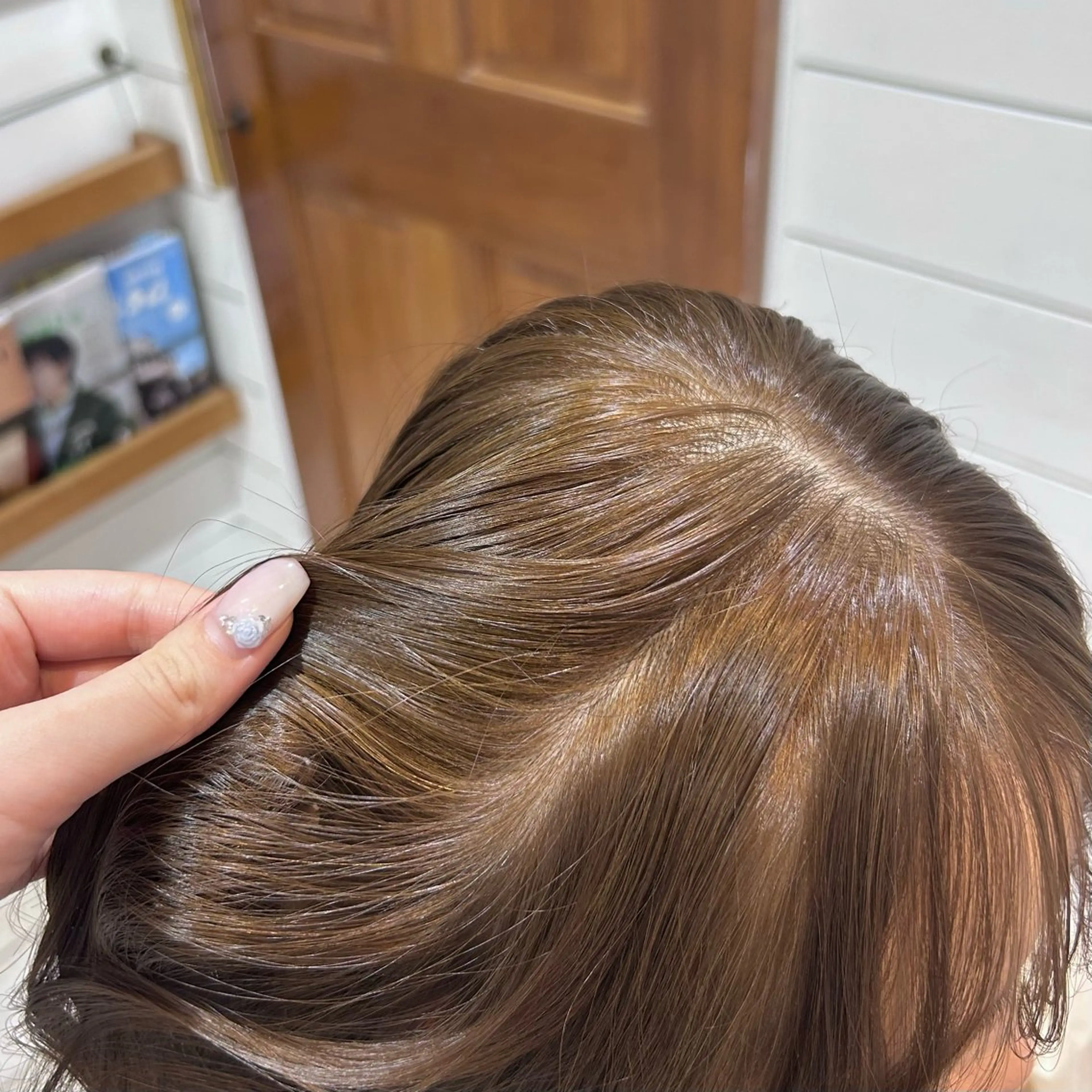 ロング カラー ヘアカラー トリートメント Rion/渋谷 /ブリーチなしカラーのヘアスタイル