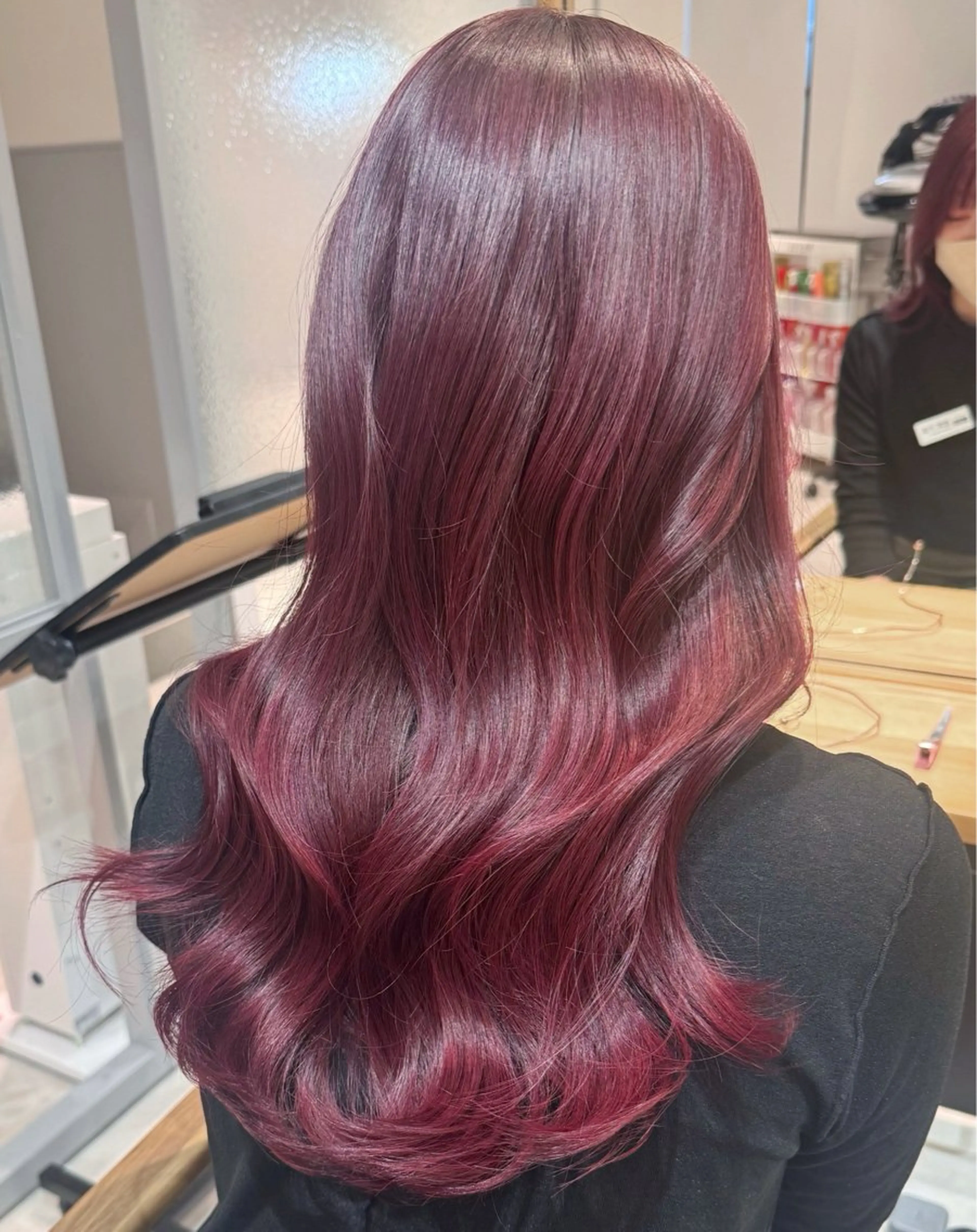 ロング 大人可愛い韓国ヘア 🩵miyu✨️のヘアスタイル