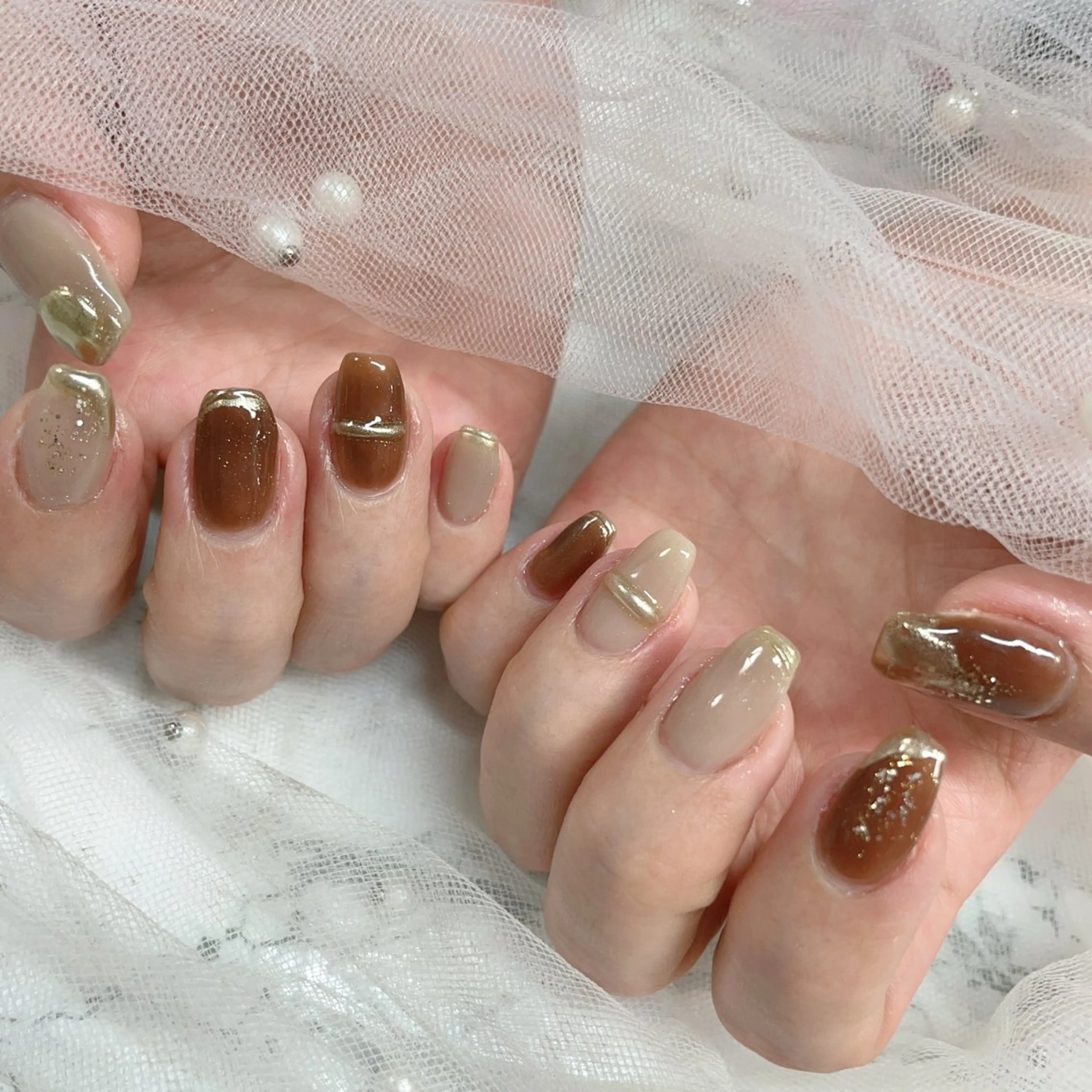 ネイル ハンドネイル Crystal Nailのネイルデザイン
