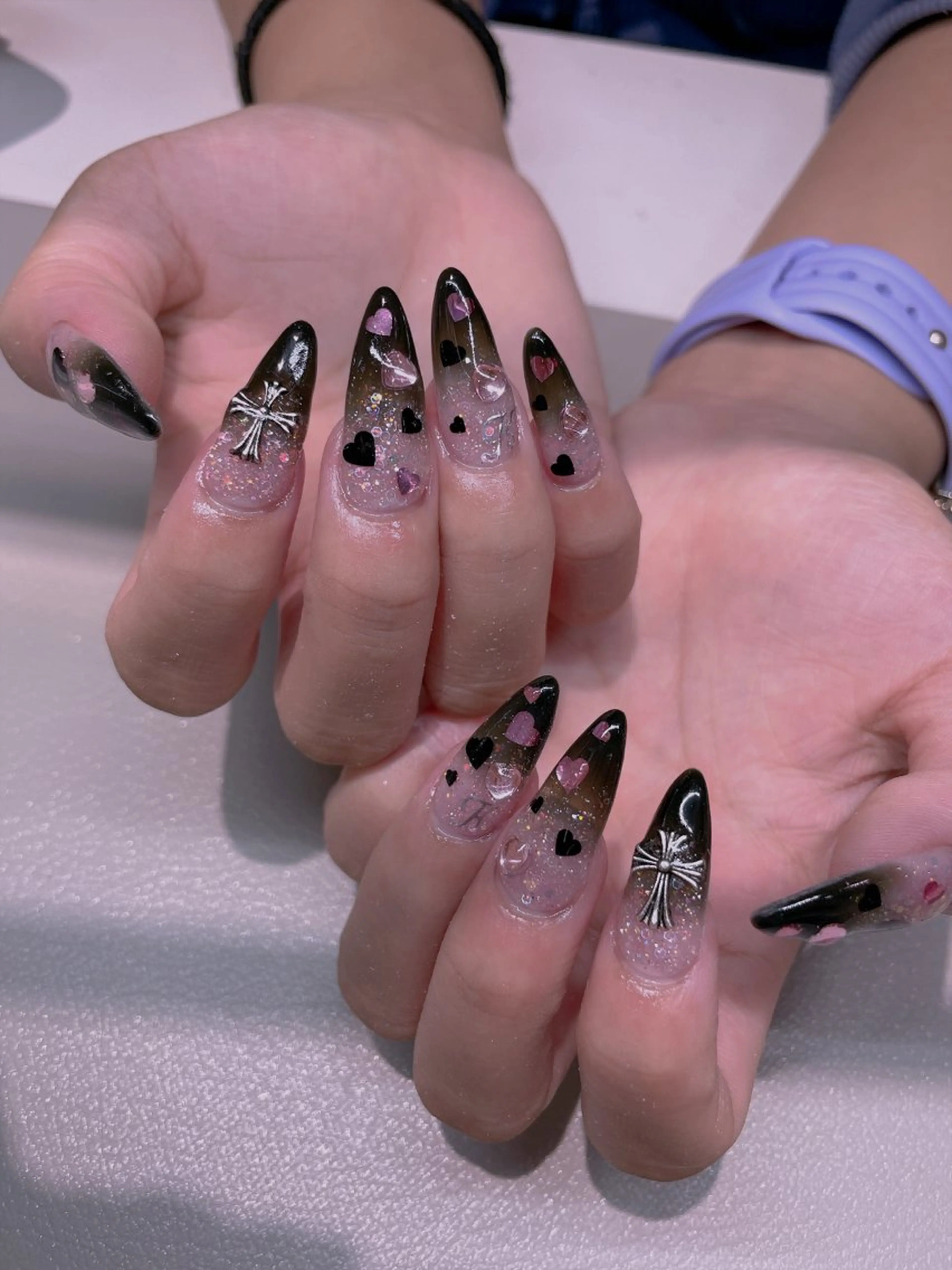 ネイル 長さだし専門店 M2　rikaのネイルデザイン