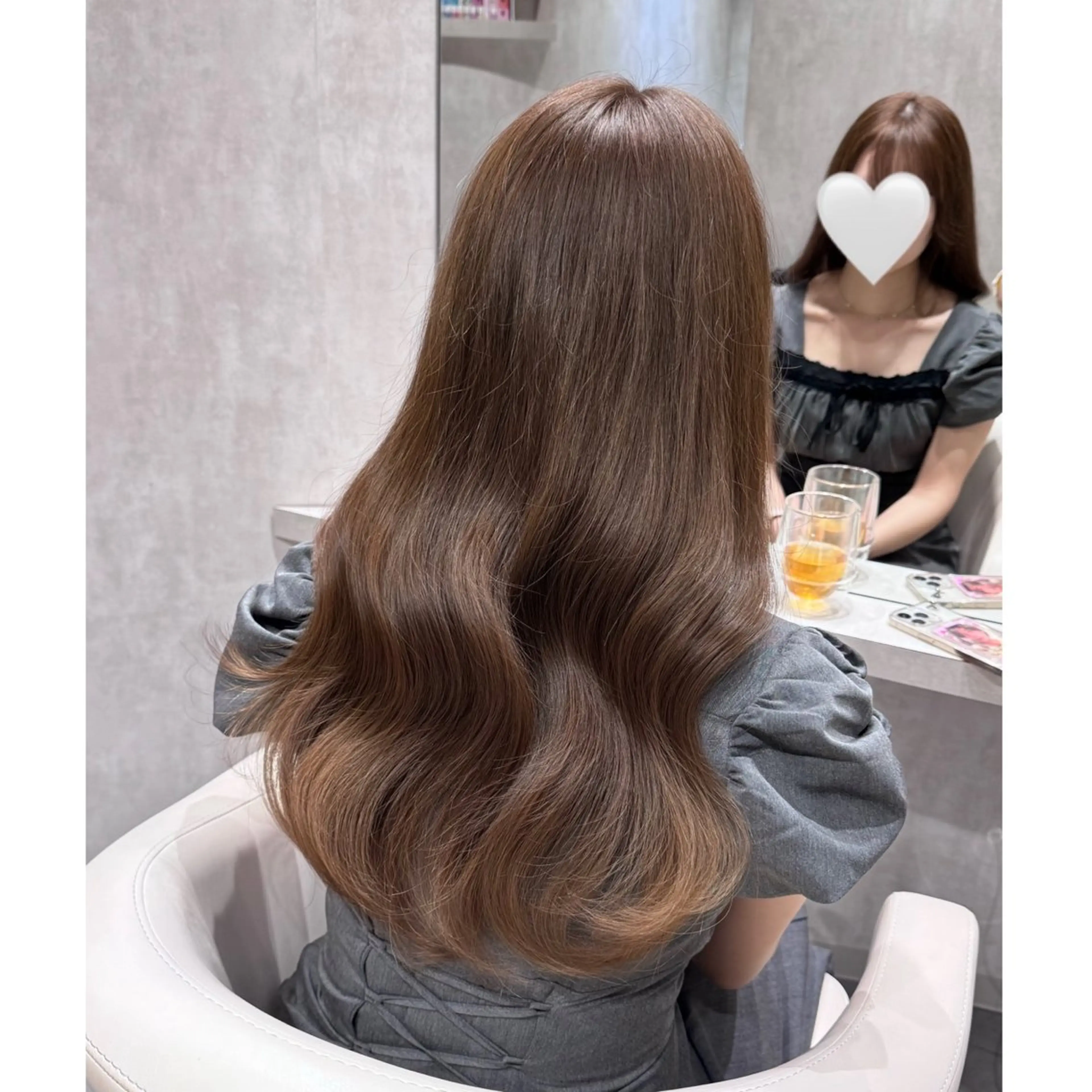 ロング カラー ヘアカラー miyu /トレンド カラー×艶髪のヘアスタイル