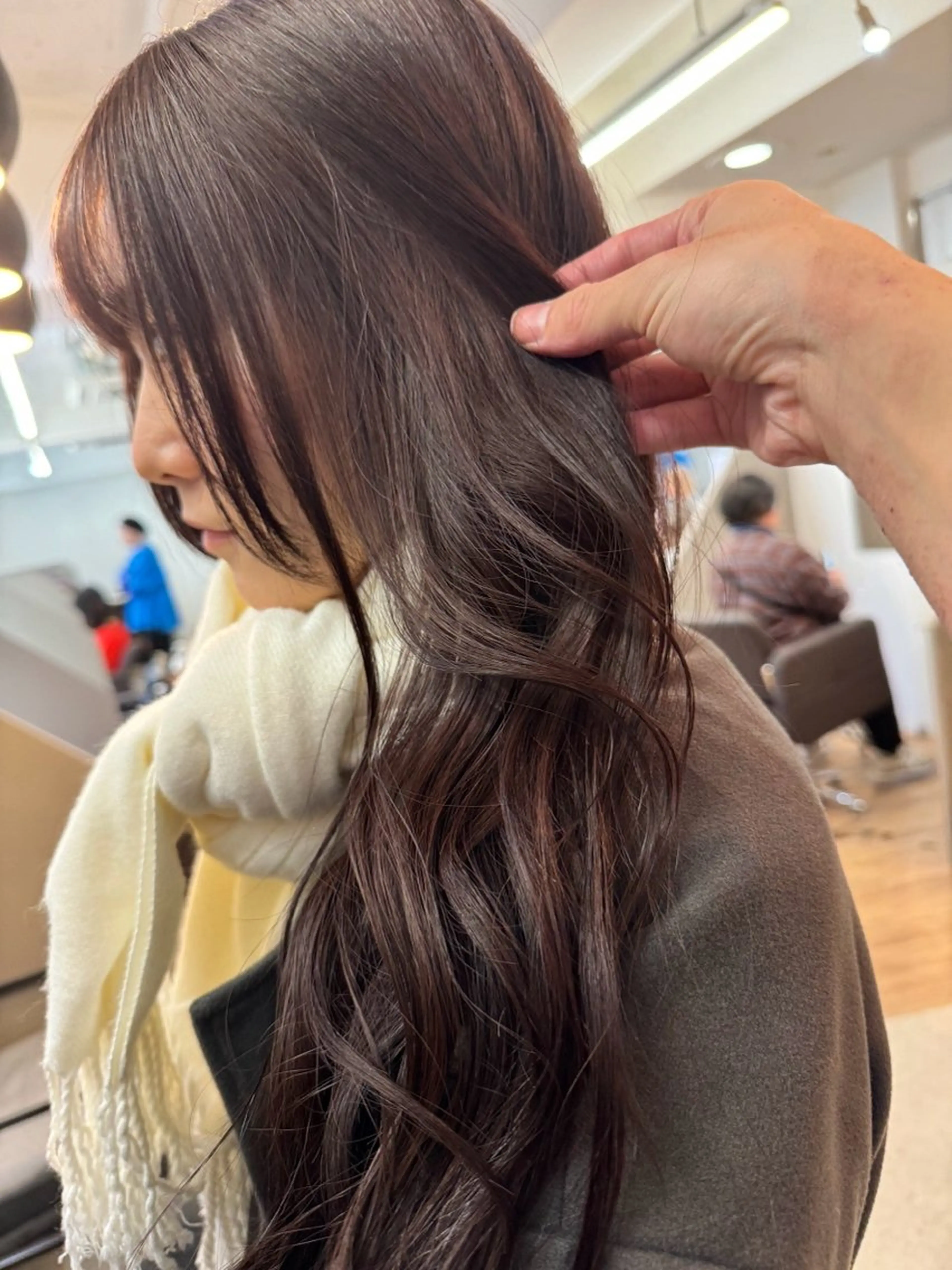 ロング 箕面/ボブ/ 髪質改善/加藤優眞のヘアスタイル