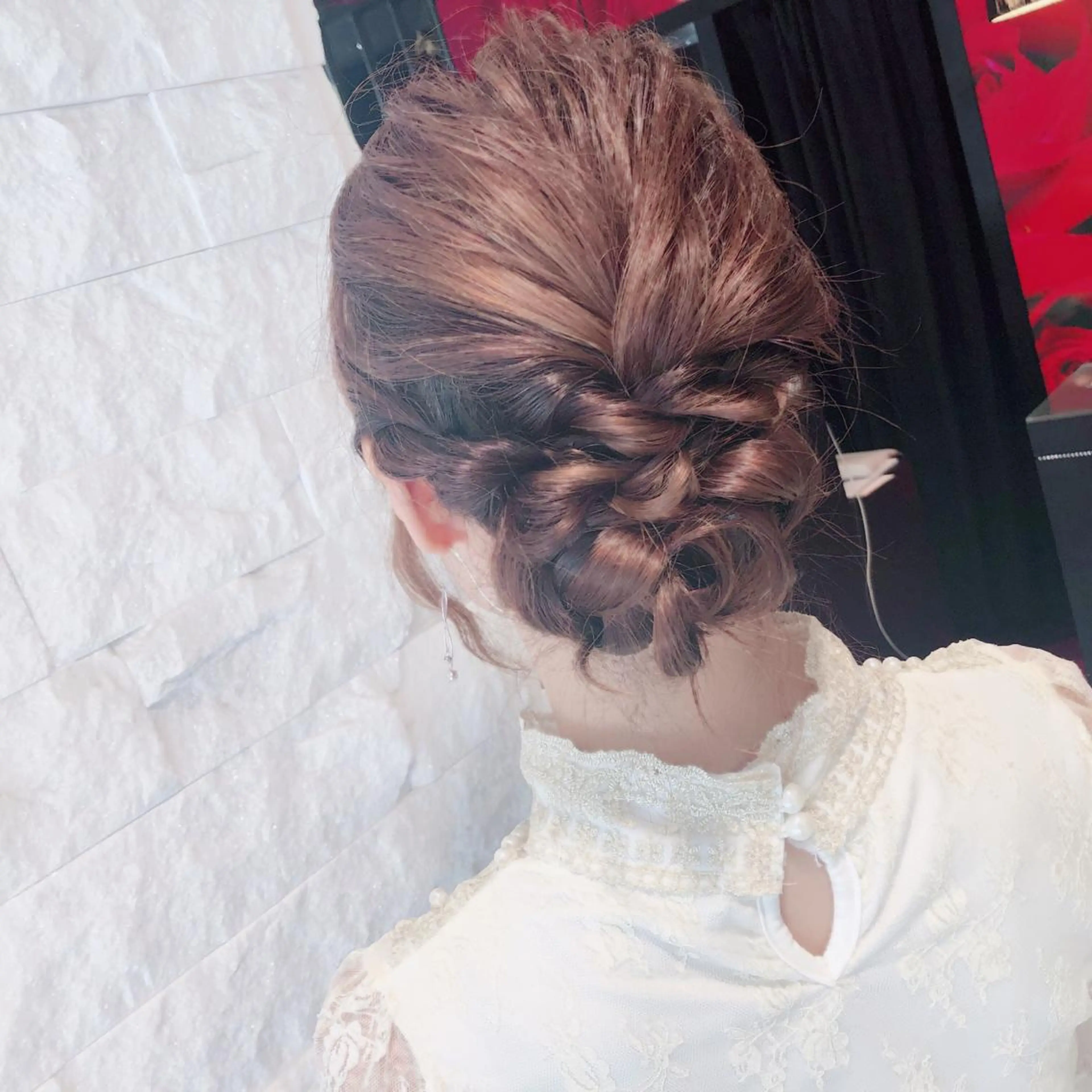 ヘアアレンジ 結婚式・ブライダル たかはし まいのヘアスタイル