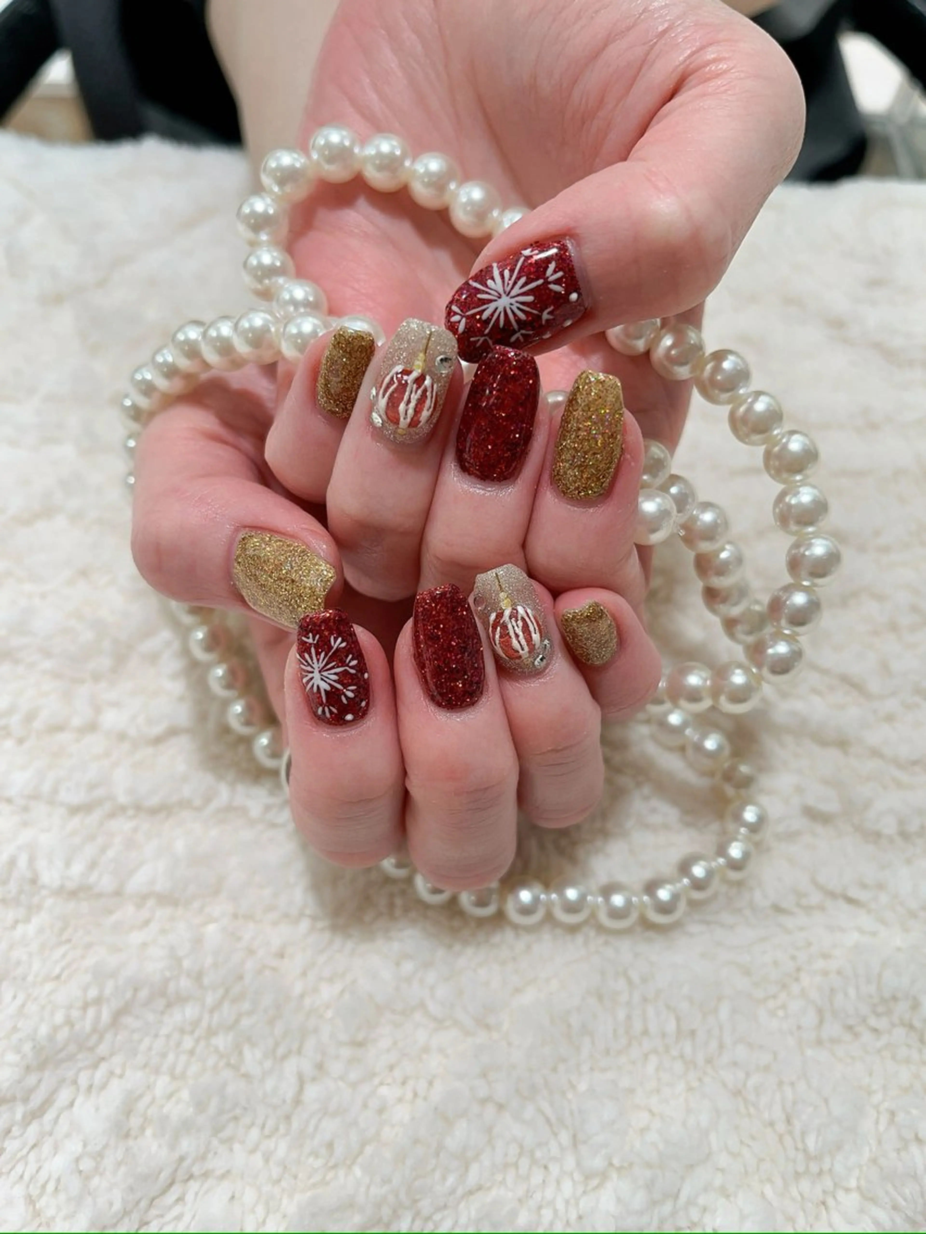 ネイル NailBee銀座店 🤎Akaのネイルデザイン