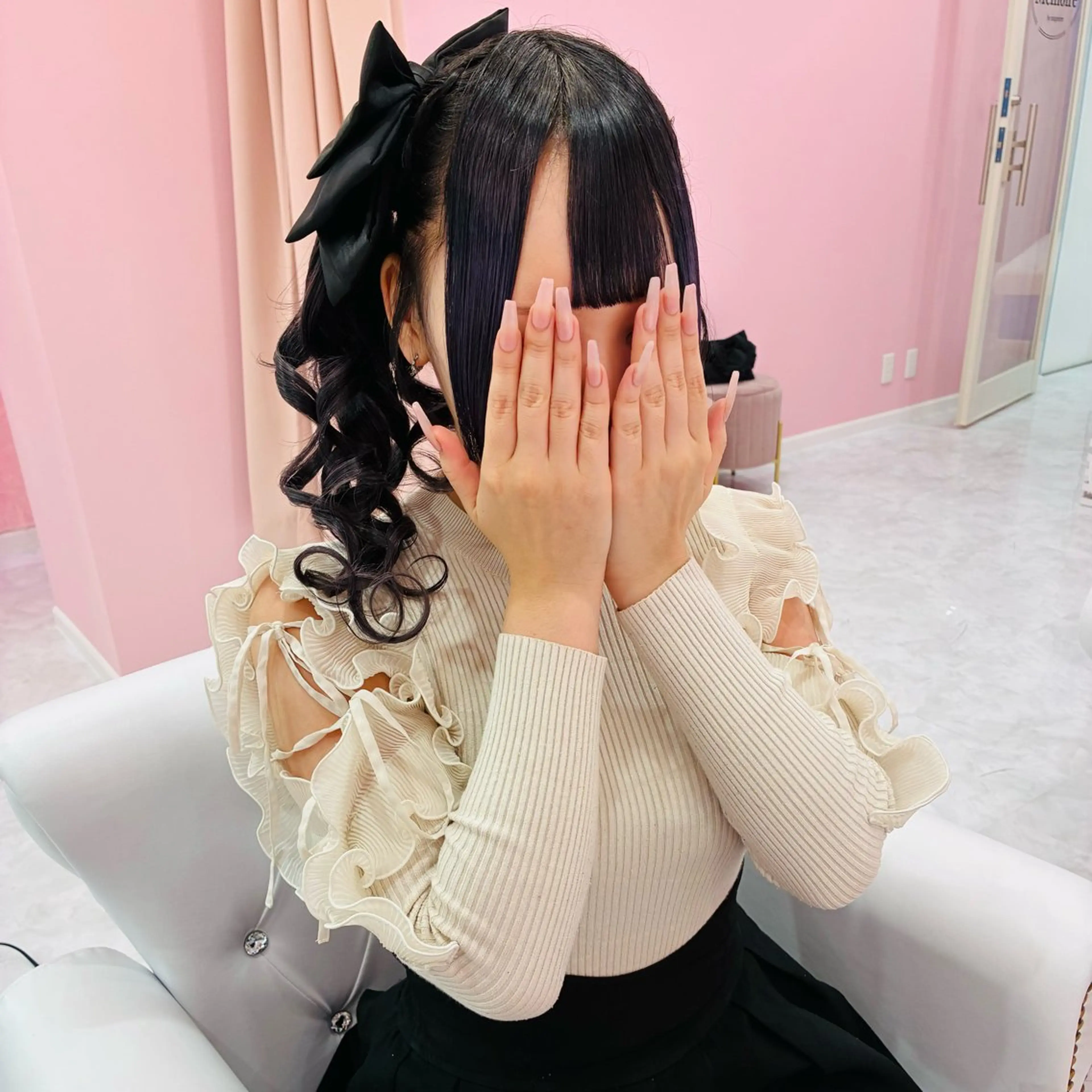 セミロング ヘアセット Set Salon Mémoire by miuprierre所属・メモワール໒꒱ Yuikaのヘアスタイル