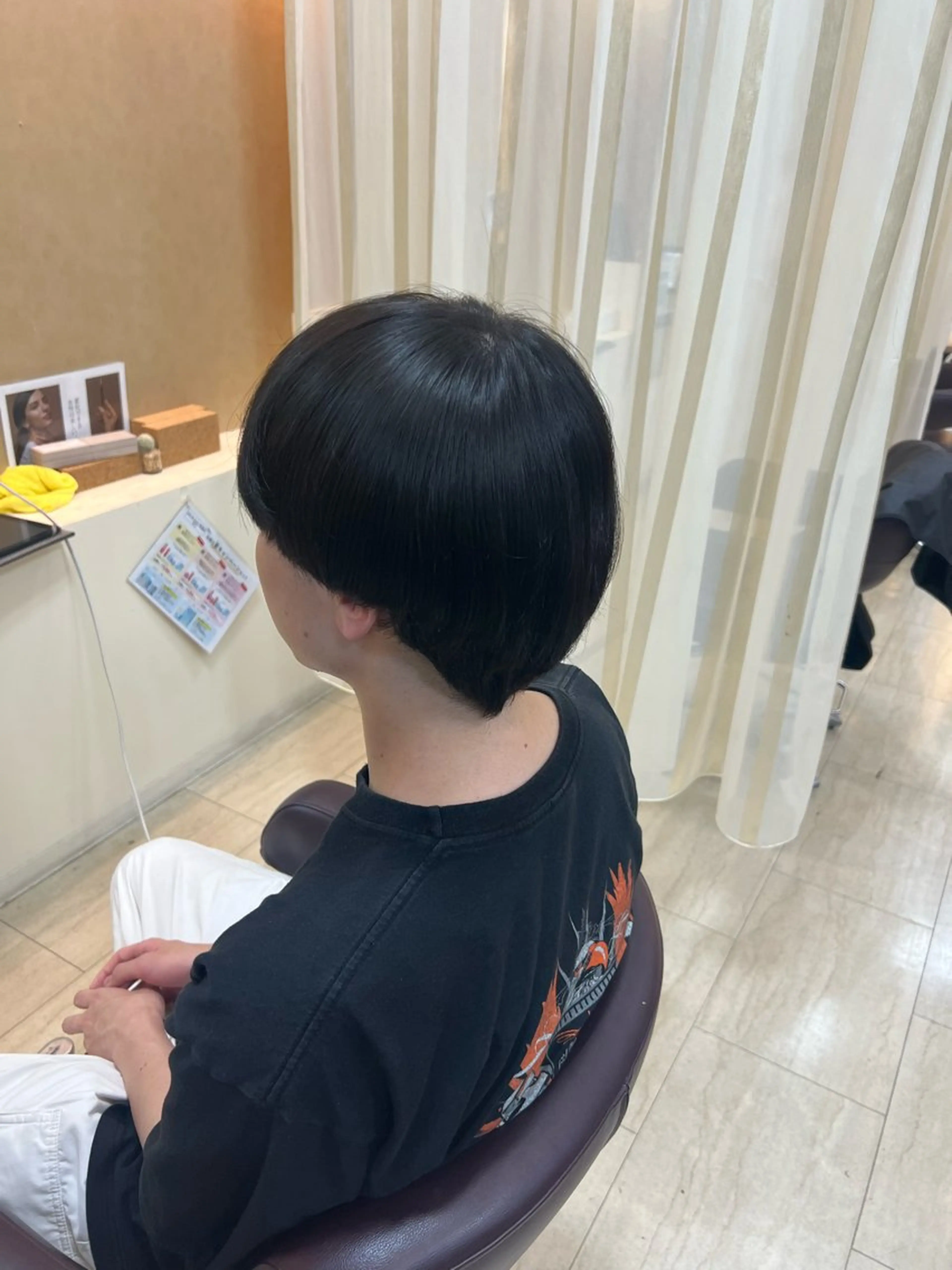 カラー メンズ 秋山 空澄のヘアスタイル