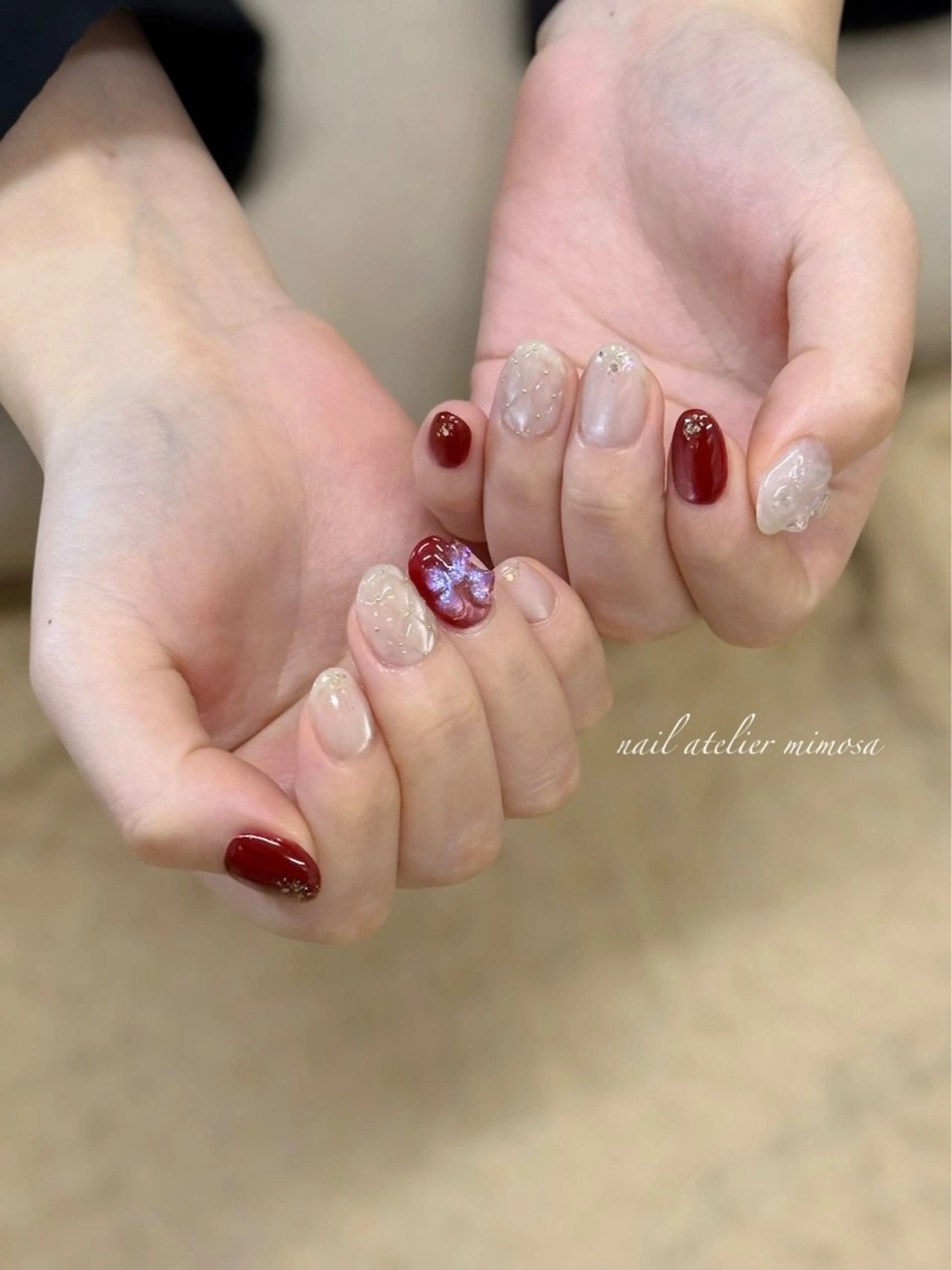 ネイル ハンドネイル アトリエ　ミモザ所属・いまむら あかりのネイルデザイン