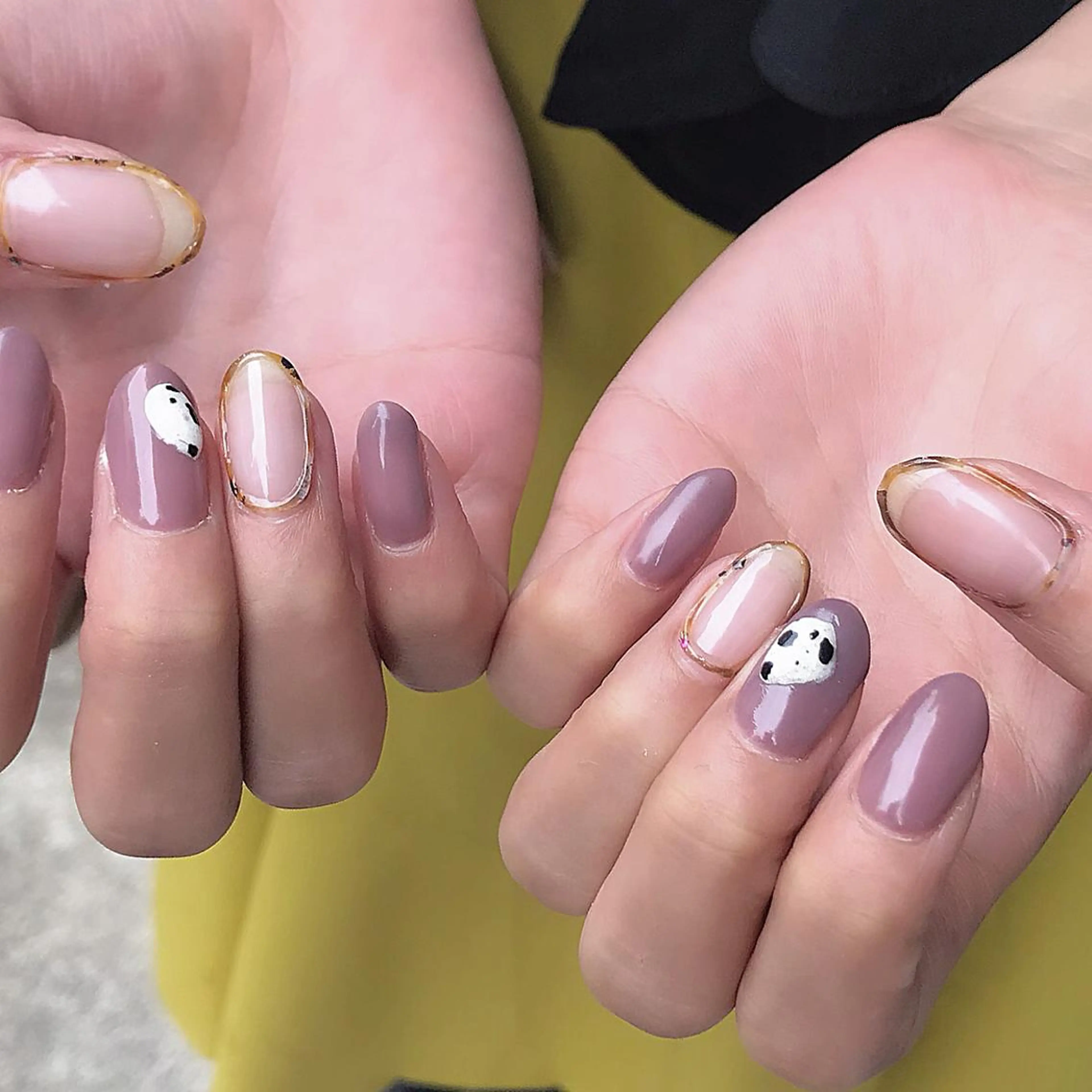 ネイル べっ甲ネイル セキグチ guttinailのネイルデザイン