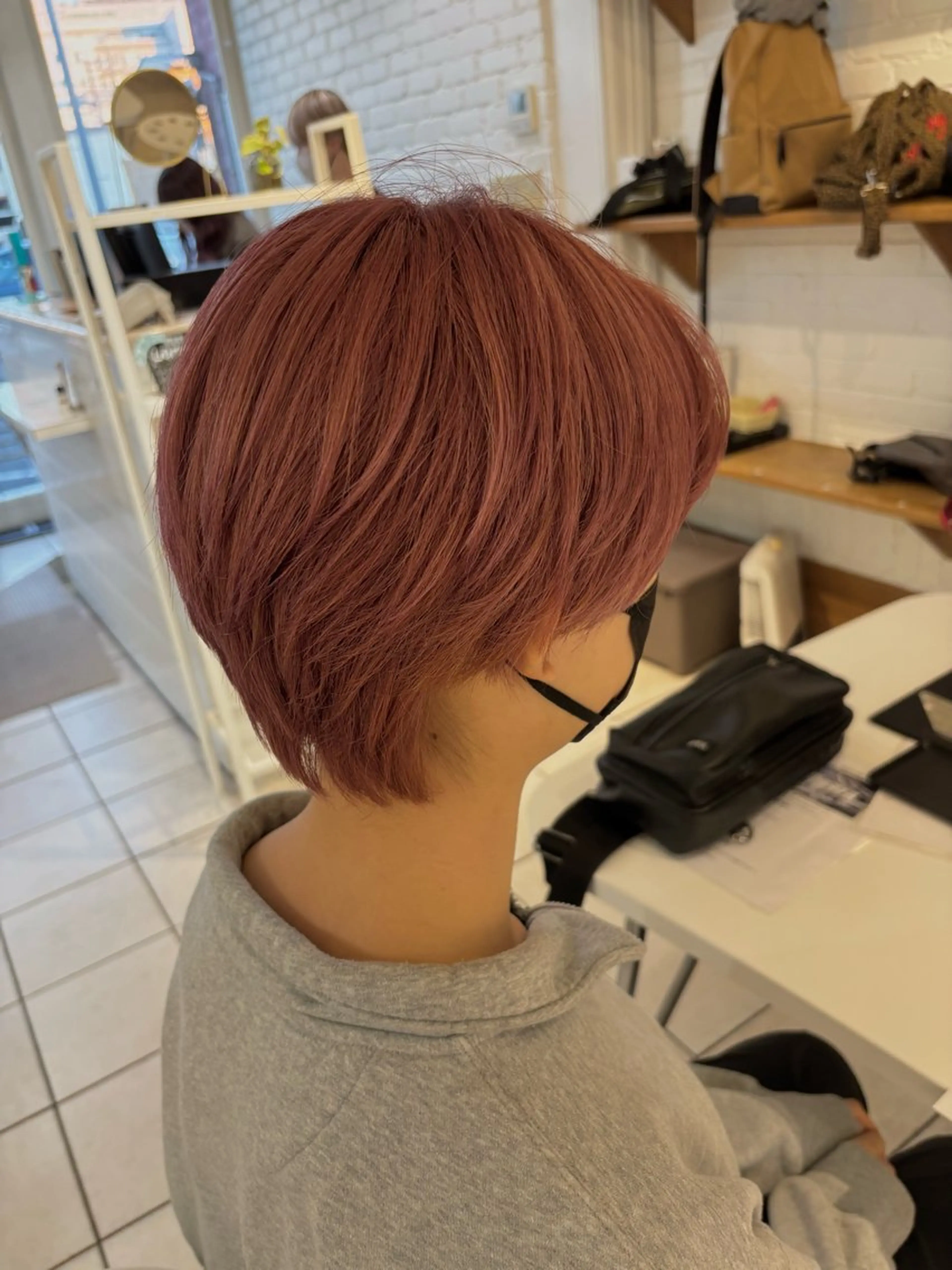 ショート カット トリートメント ⭐️ダブルカラー⭐️ ｼｭﾝ⭐️のヘアスタイル