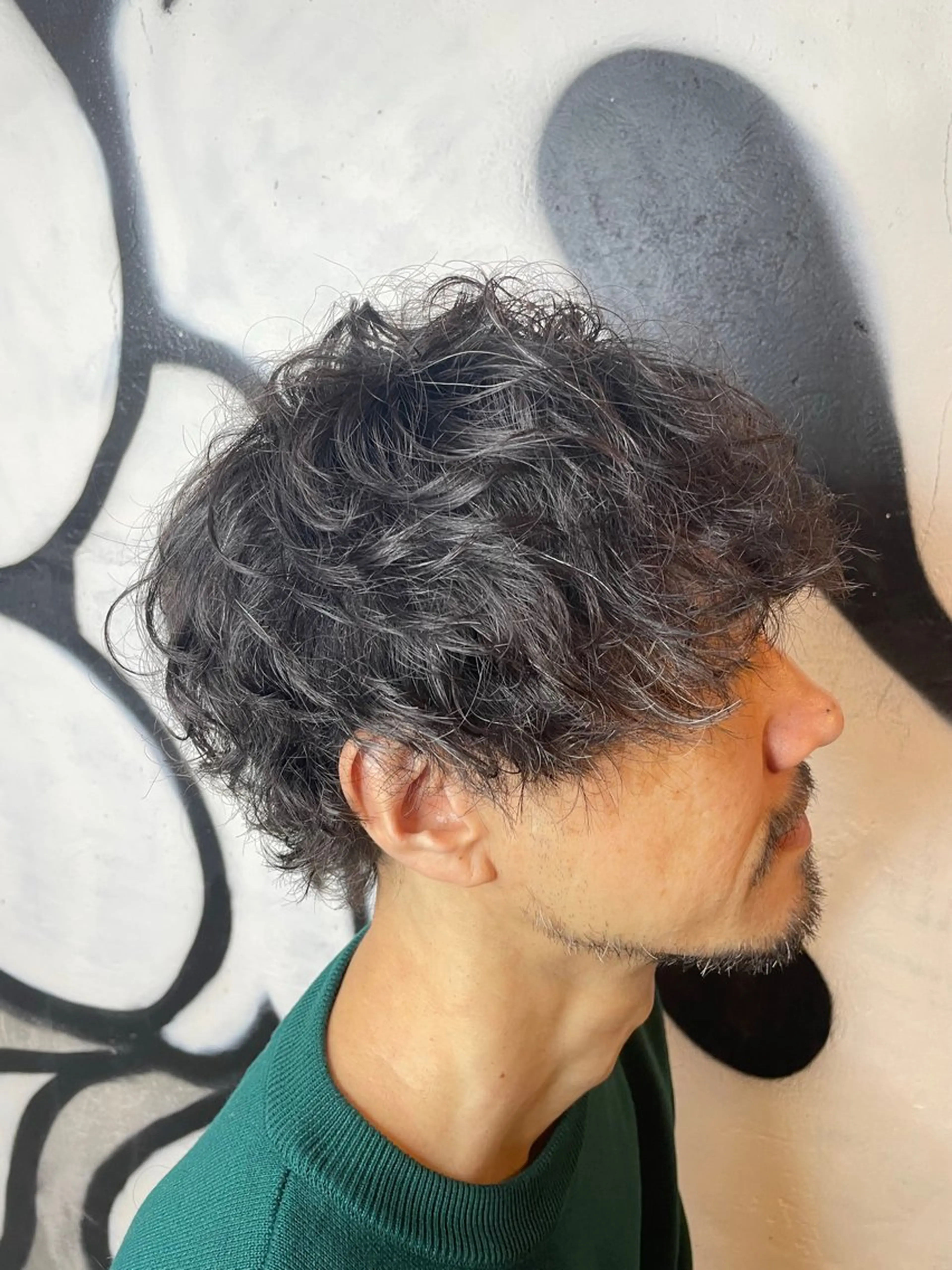 パーマ メンズ メンズパーマ スパイラルパーマ kearny 坂輪 祐樹【上野】のヘアスタイル
