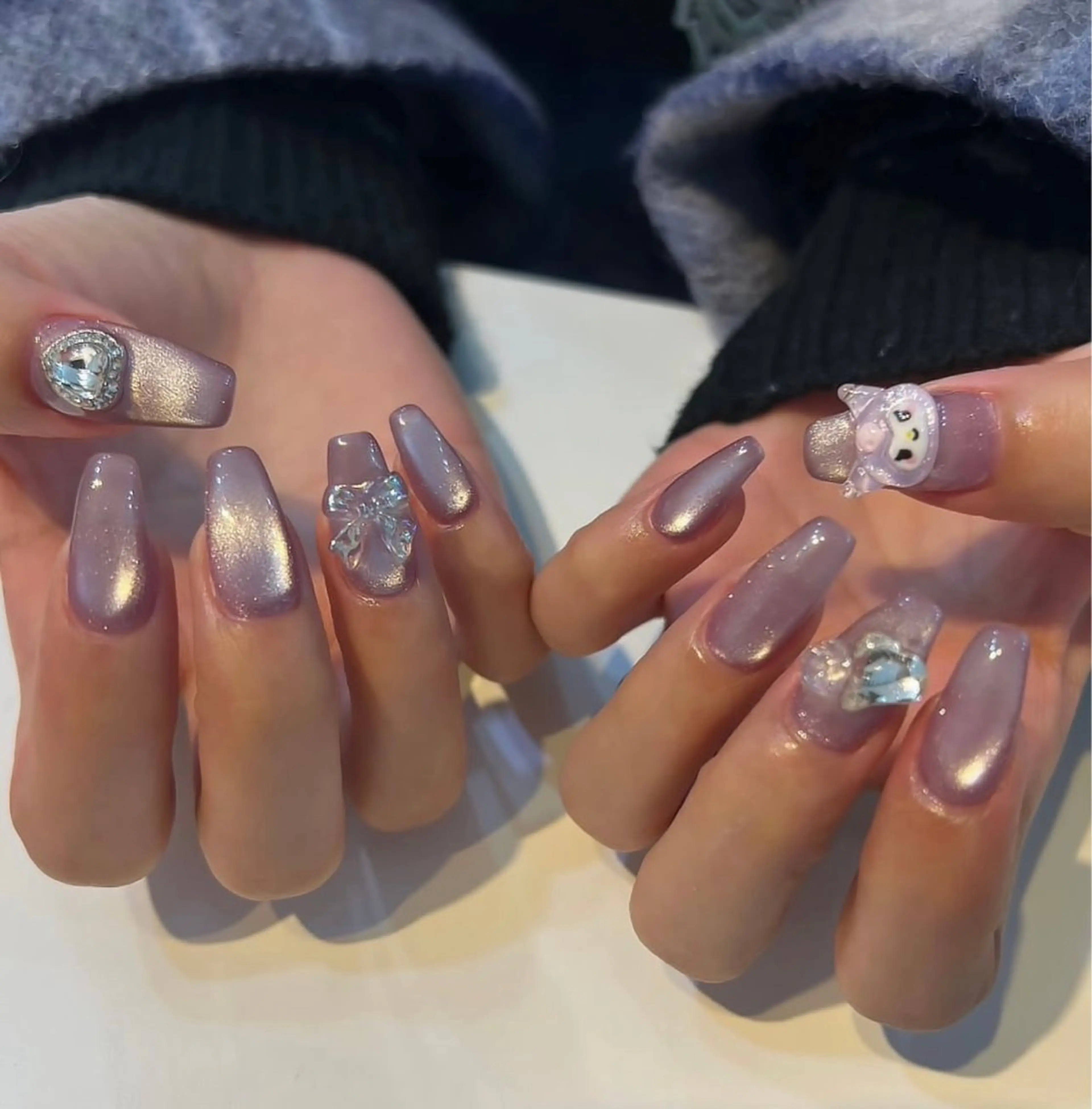 ネイル ジェルネイル パラジェル スカルプネイル ネイルチップ ハンドネイル NiJi Nailsのネイルデザイン