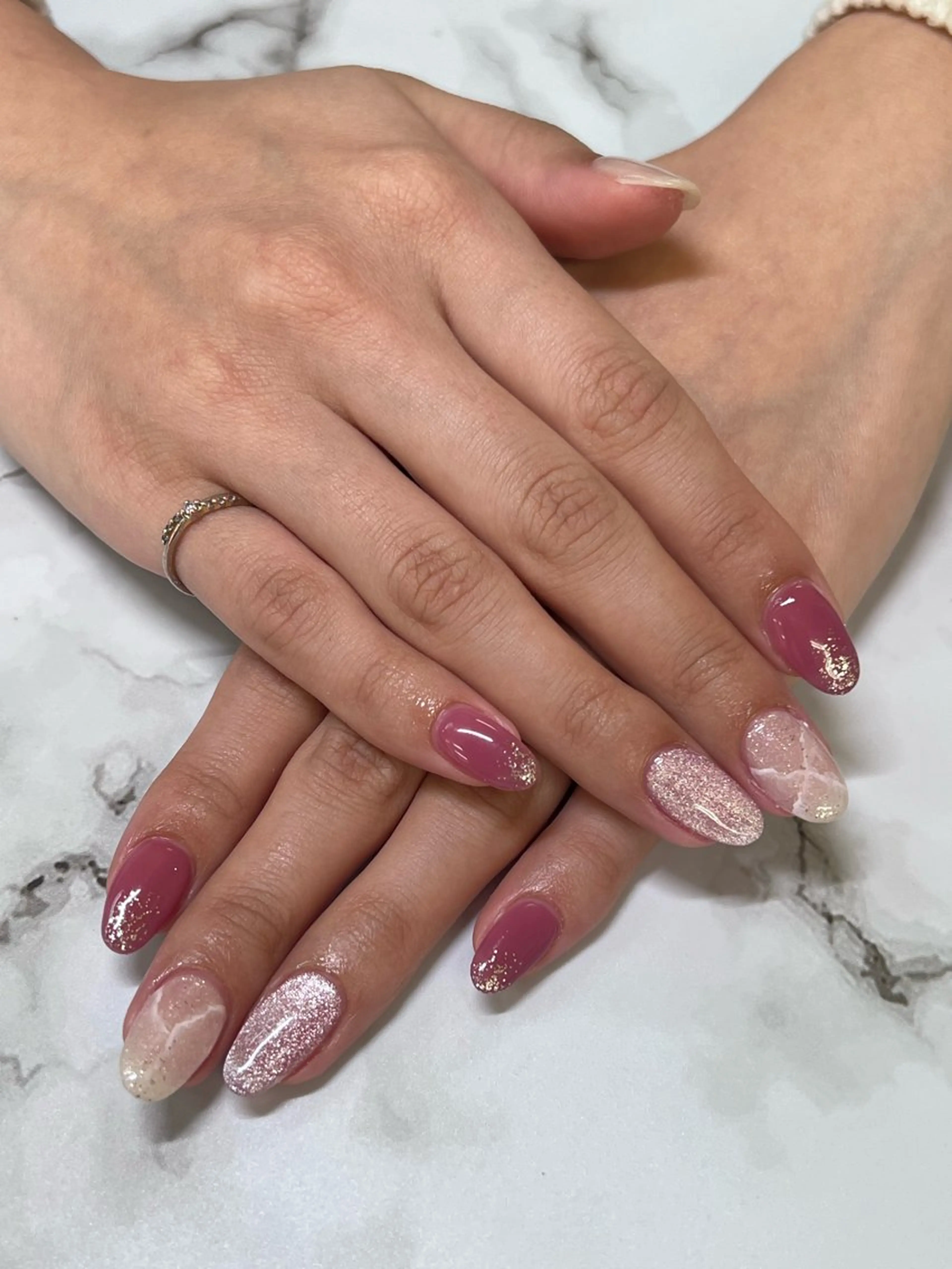 ネイル 自由が丘サロン あやめ💅のネイルデザイン