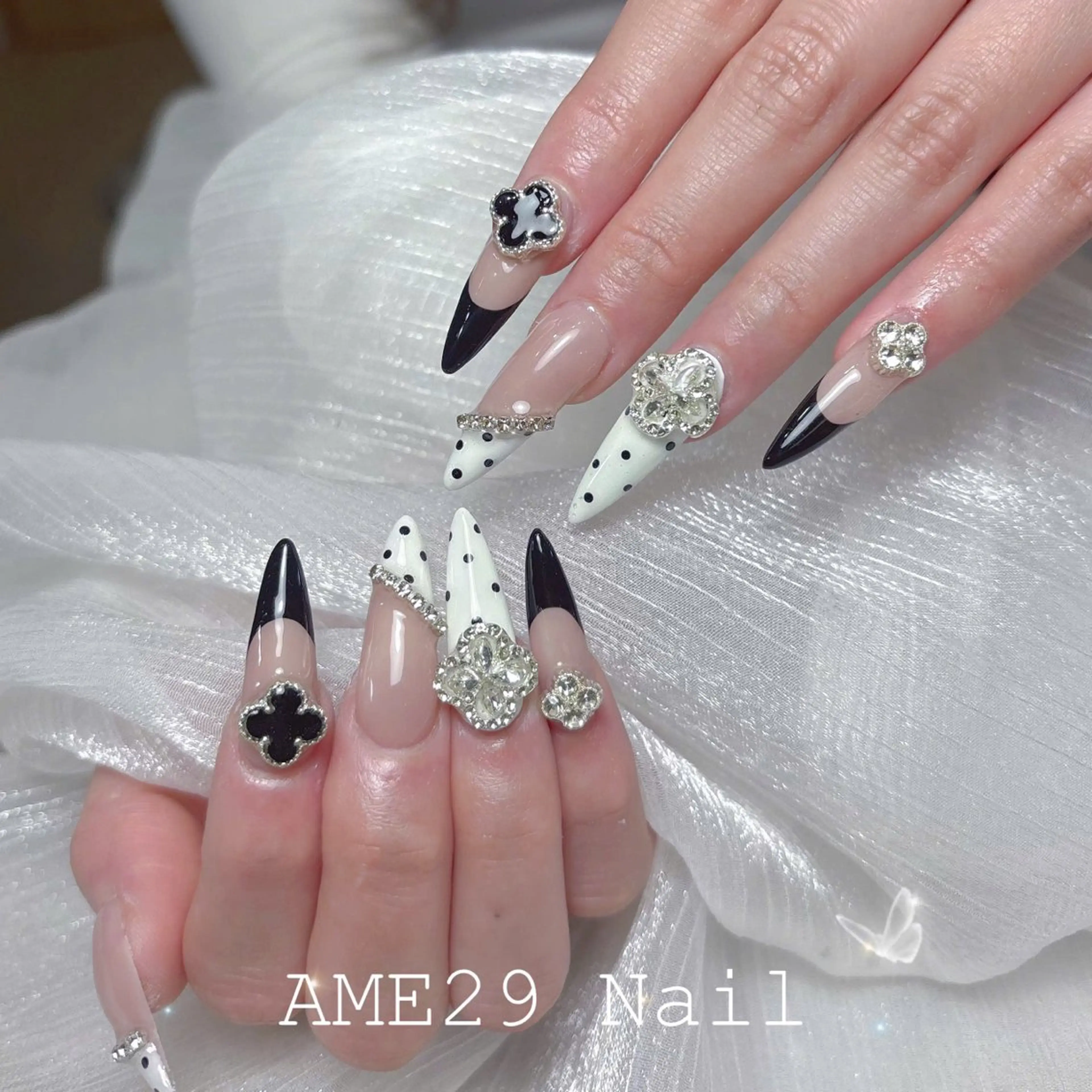 ネイル アートネイル スカルプネイル AME29 Nail ネイルサロンのネイルデザイン
