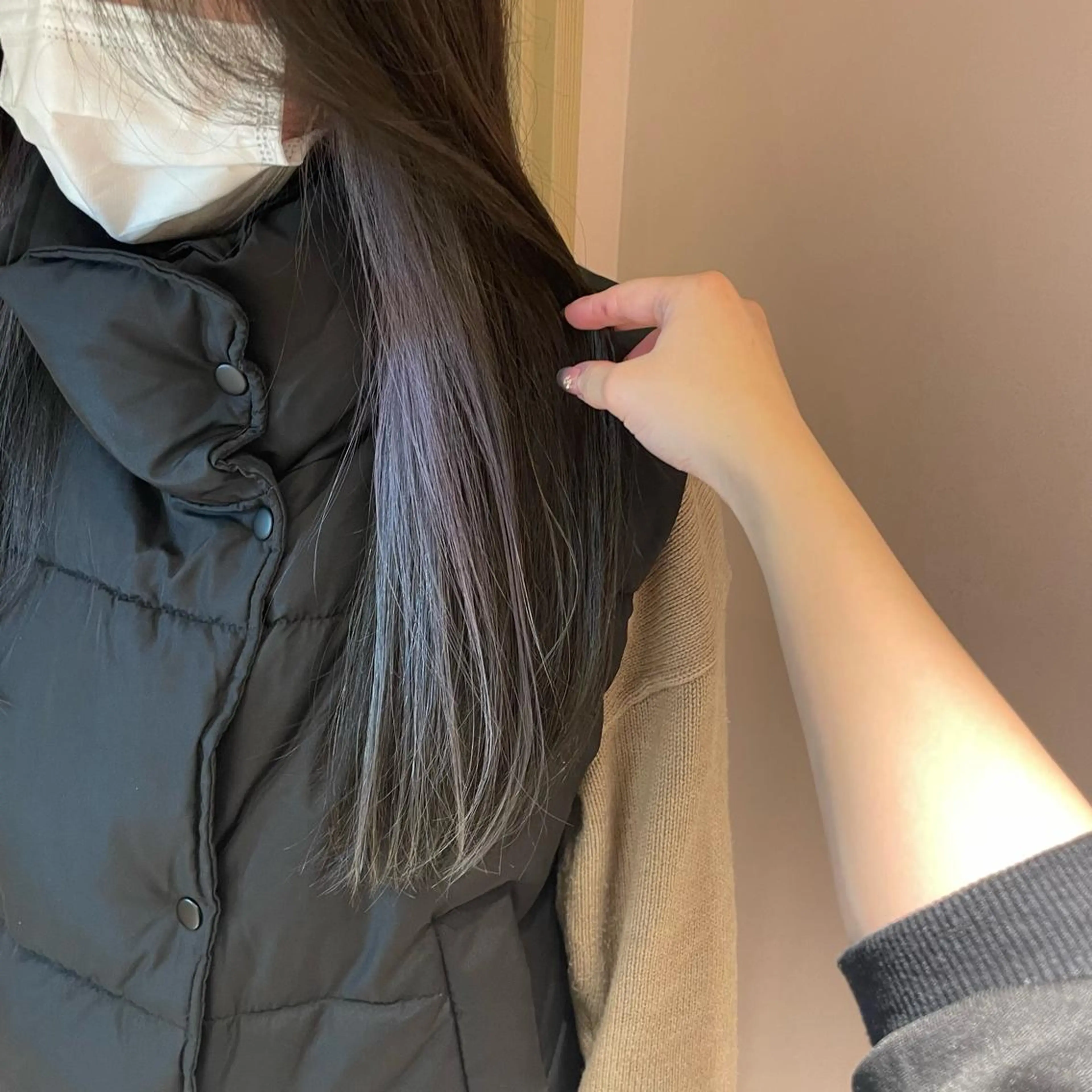 ロング ヘアカラー トリートメント ヘッドスパ マホ/日吉/髪質改善 /レイヤー/ガーリーのヘアスタイル