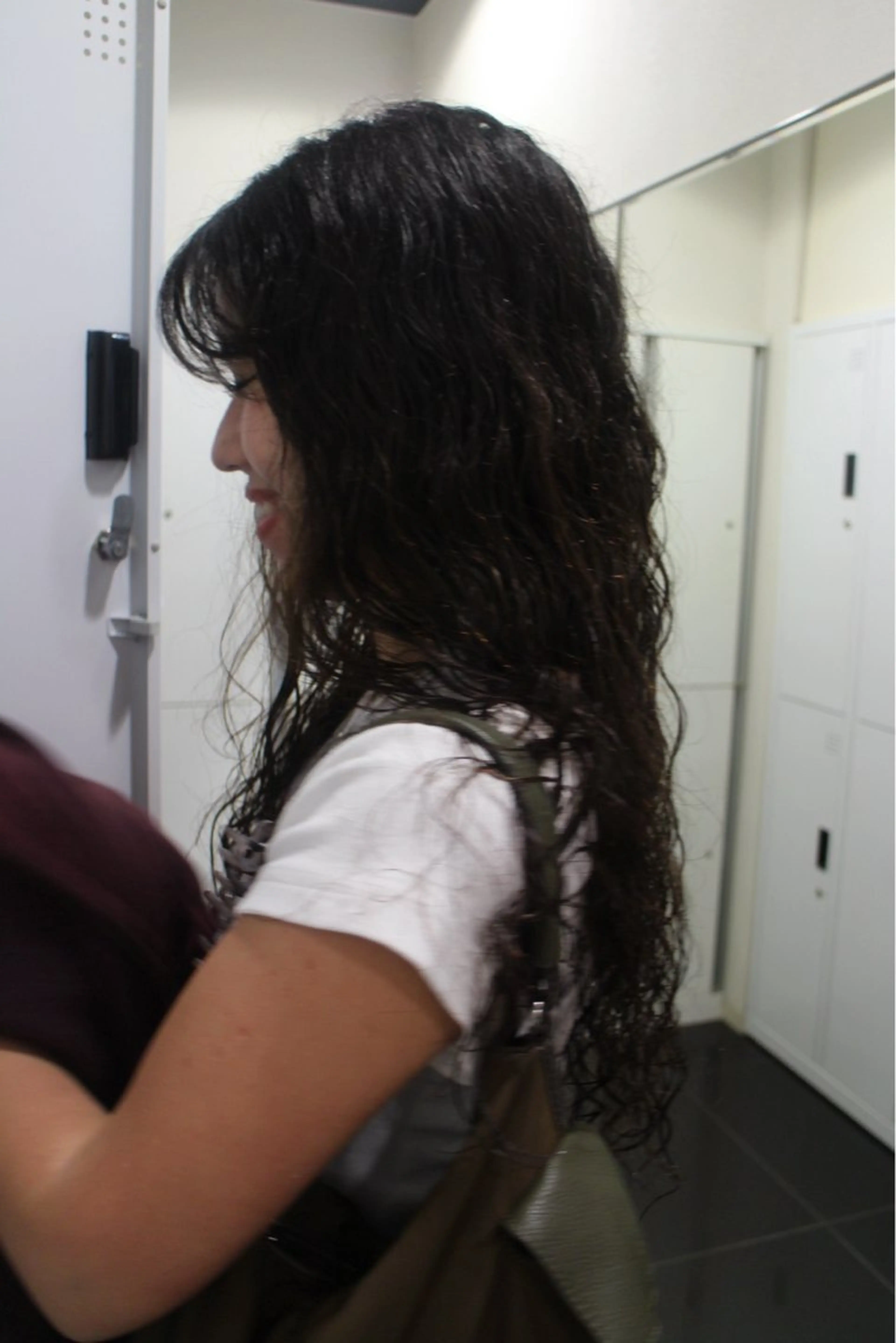 ロング パーマ カーリーパーマ/ 透明ｶﾗｰ/MIKUのヘアスタイル