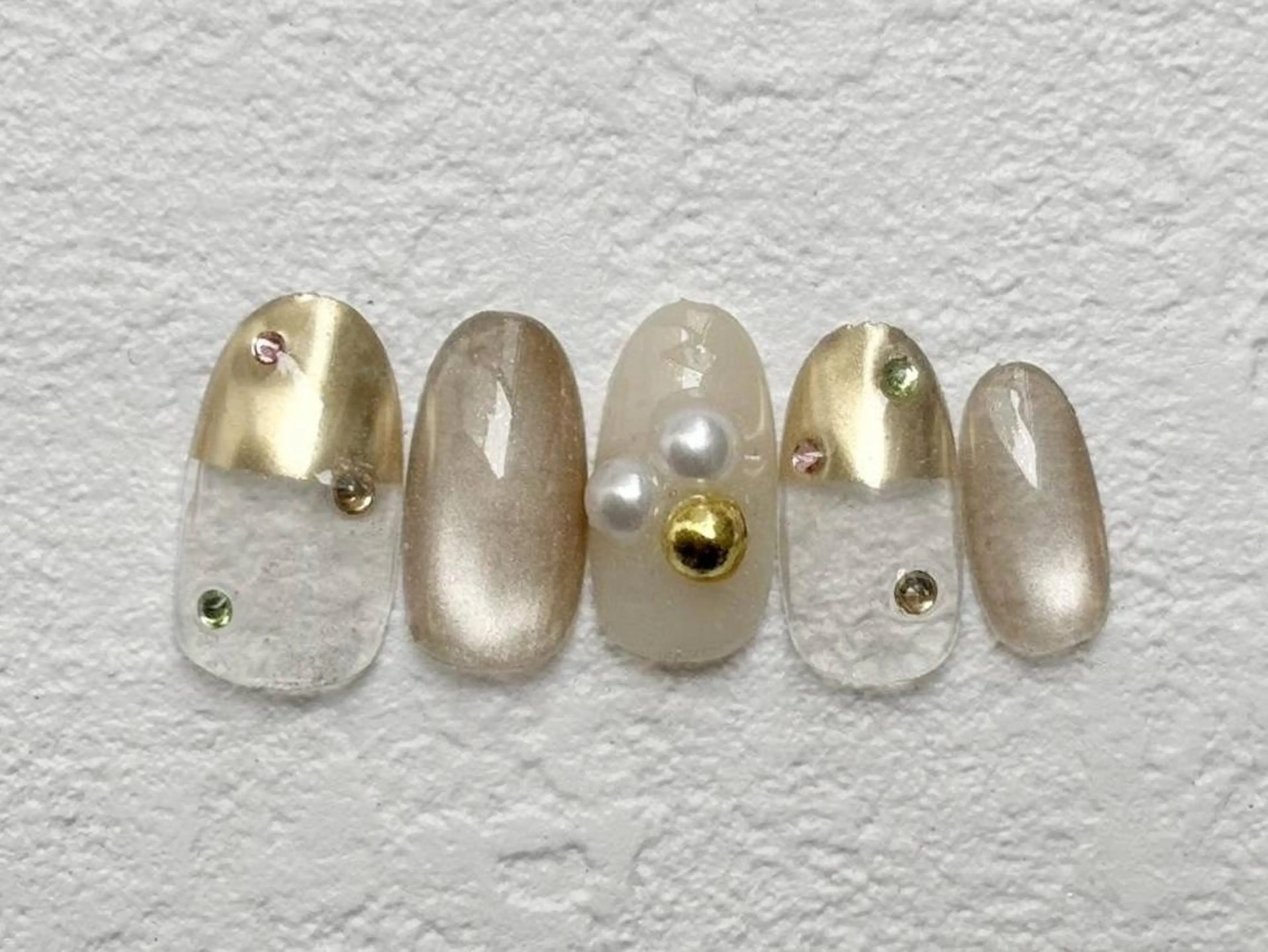 ネイル ハンドネイル トップネイリスト Ribbon立川店のネイルデザイン