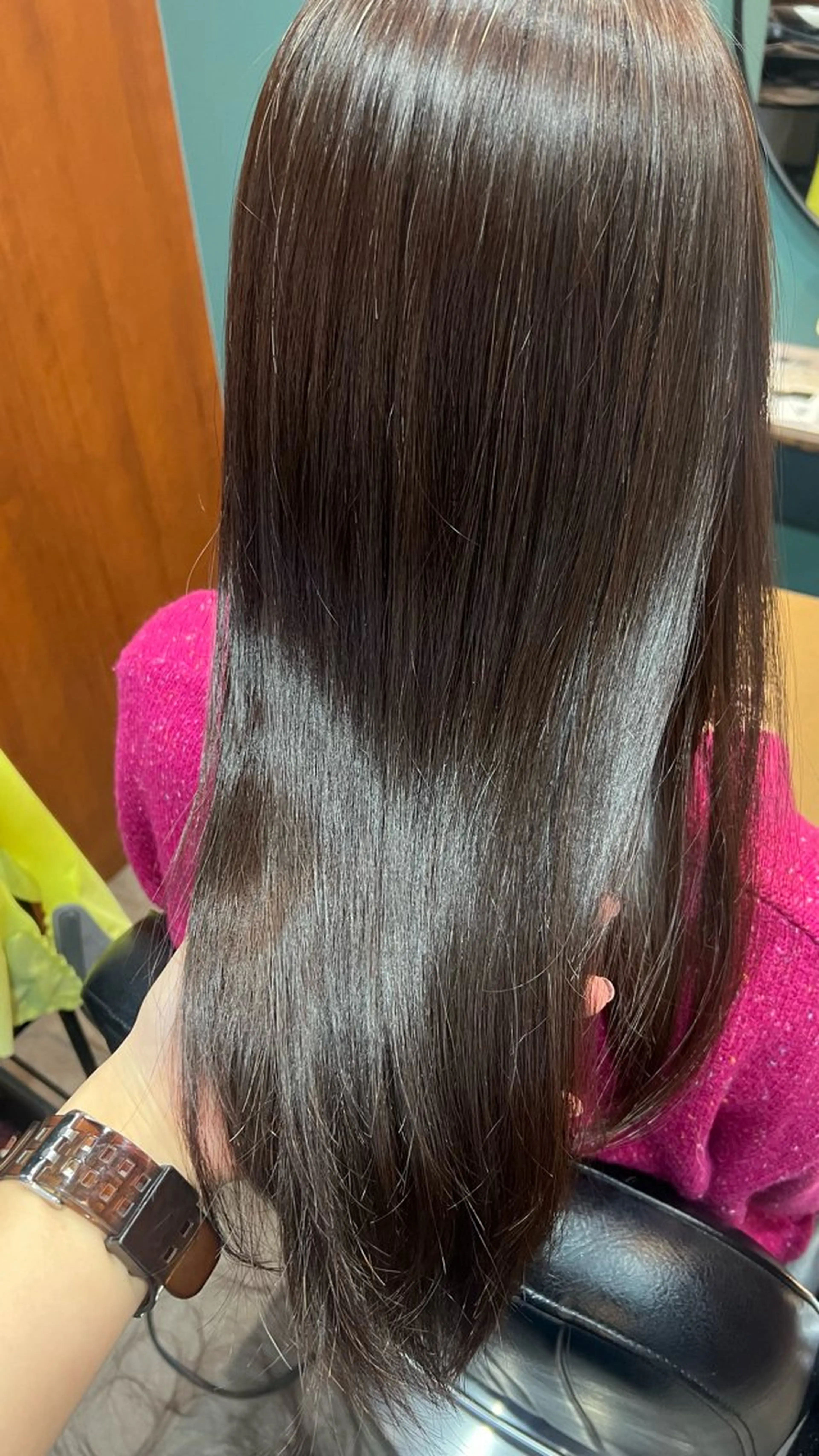 ロング カット 縮毛矯正 トリートメント ヘッドスパ studio HEAP 辻堂 髪質改善サロン所属・美髪矯正/髪質改善 🌼 原田 愛弓のヘアスタイル