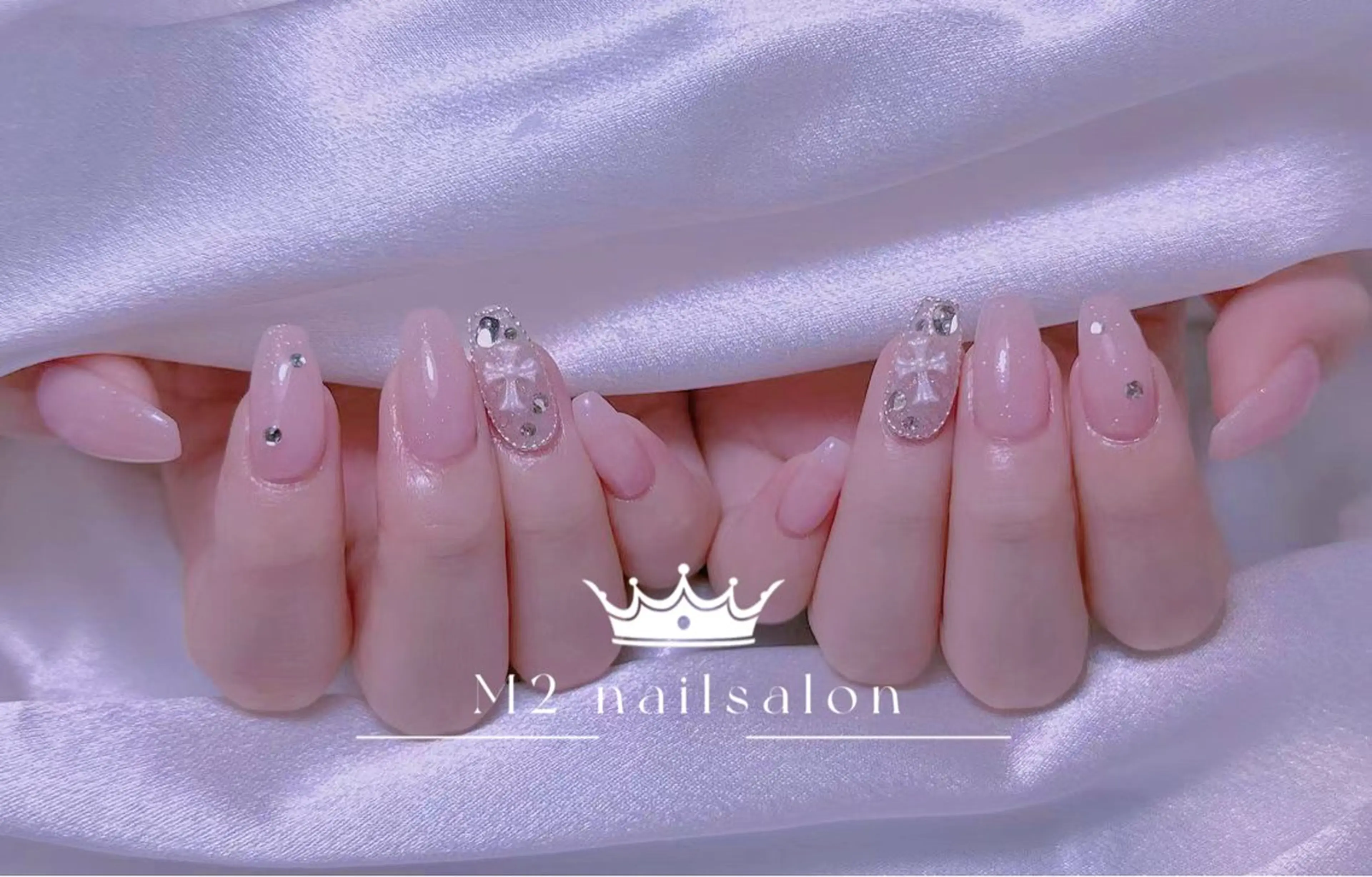 ネイル ハンドネイル 長さだし専門店 M2　rikaのネイルデザイン