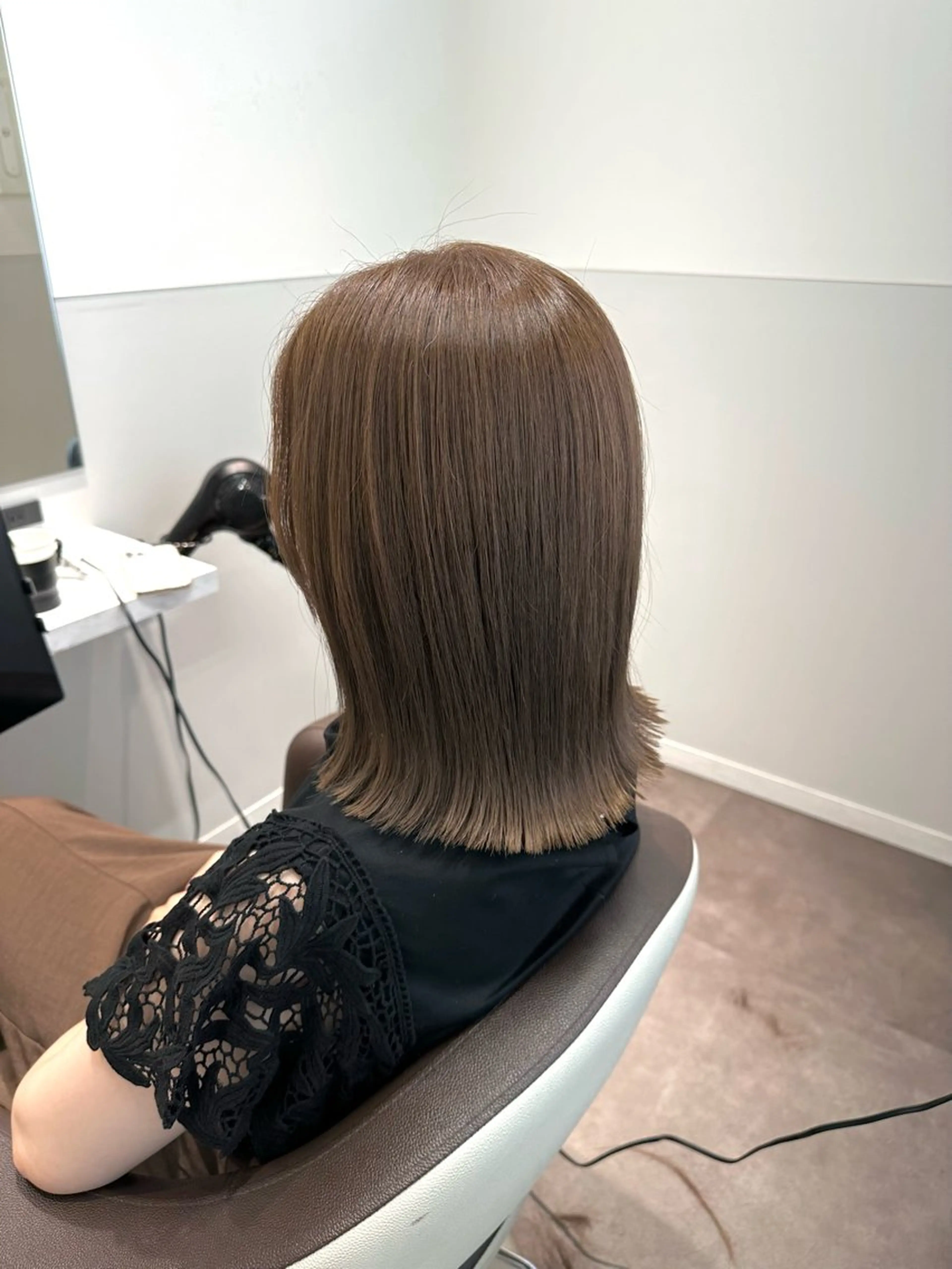 ミディアム カラー 外ハネヘア SALOWIN大宮 /KYOHEI✂️のヘアスタイル