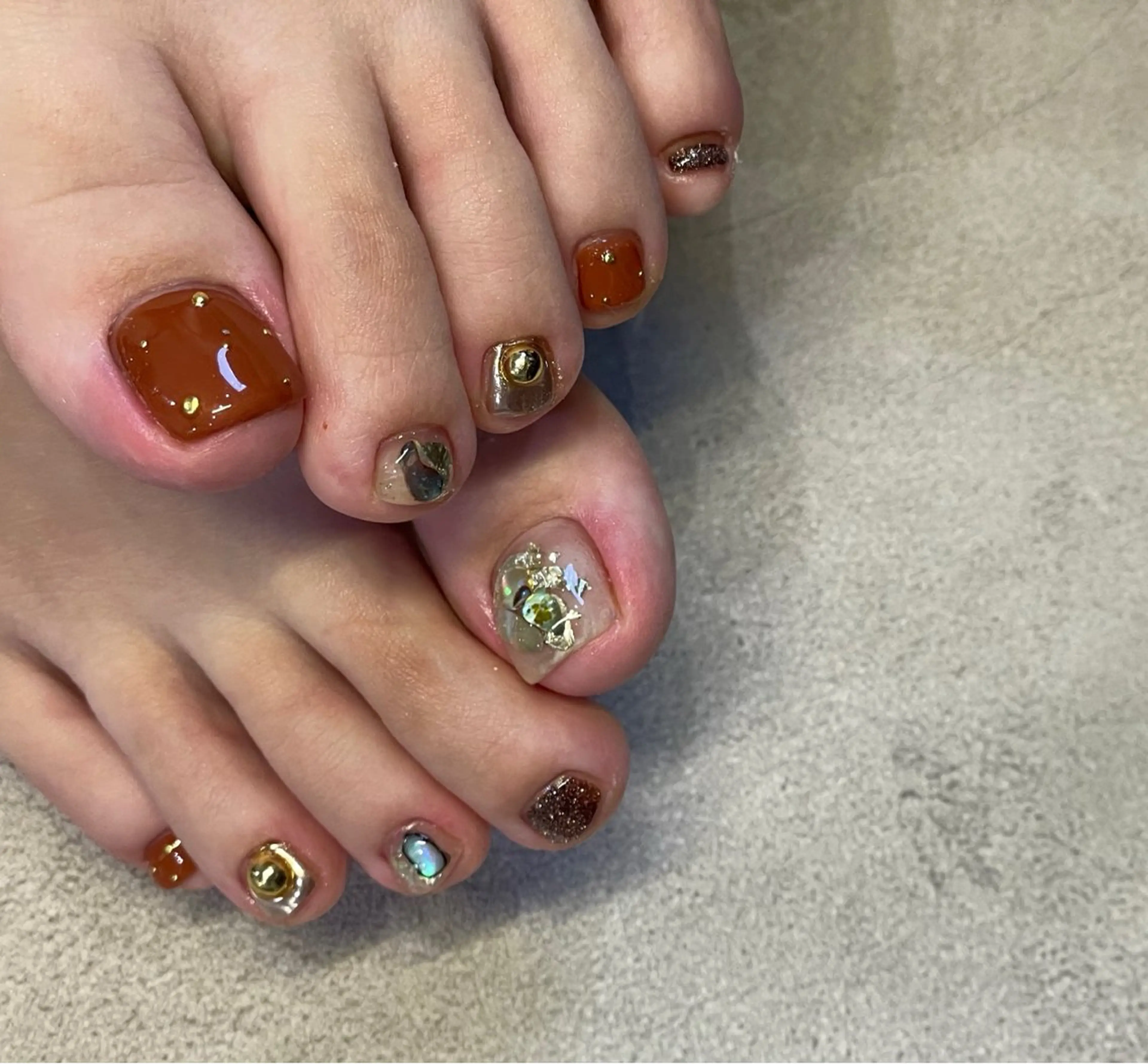 Jrネイリスト価格！フットネイル／フルデザインコースの写真