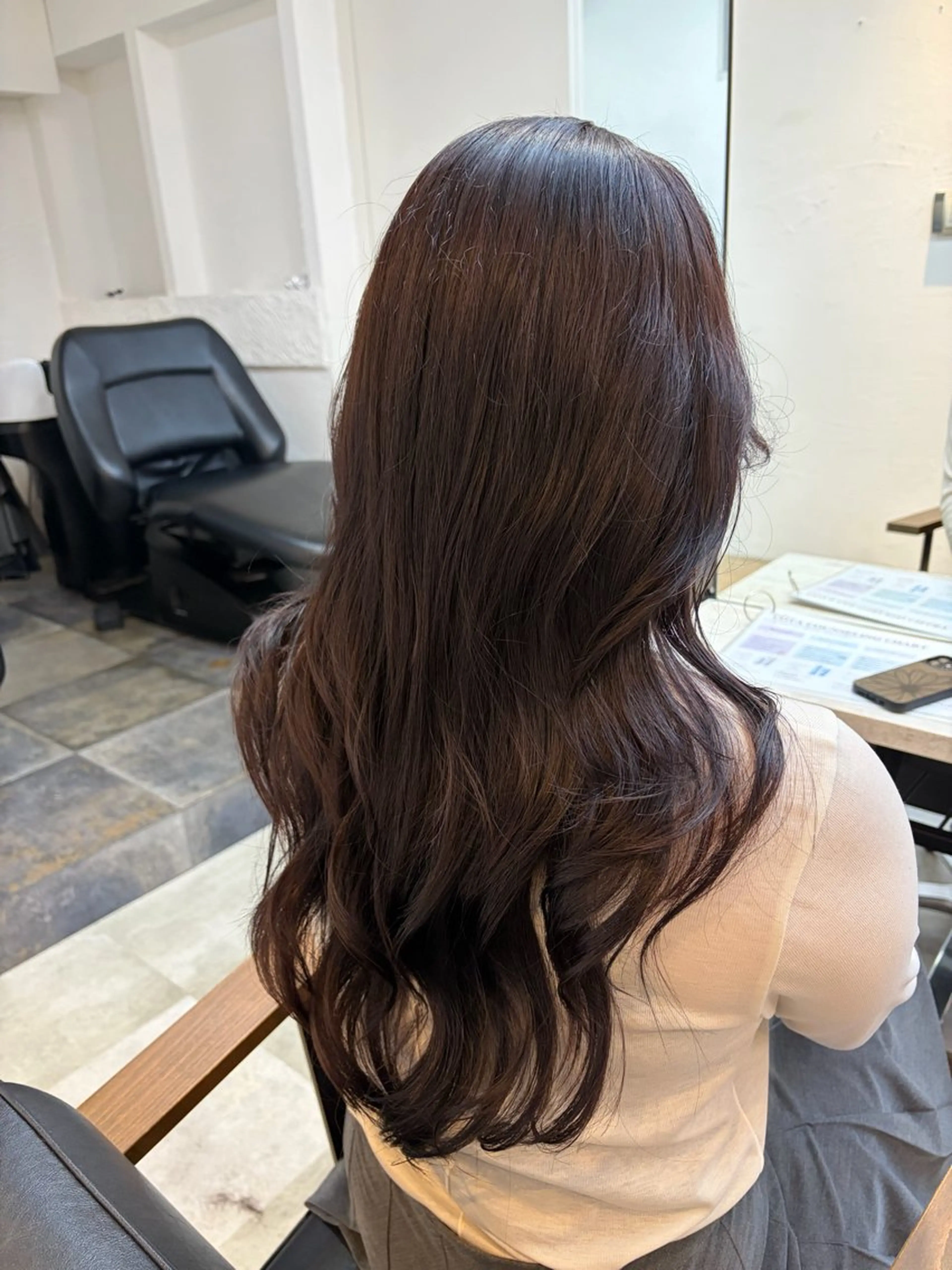 ロング カラー 🥀韓国ヘア🥀 宮津真菜のヘアスタイル